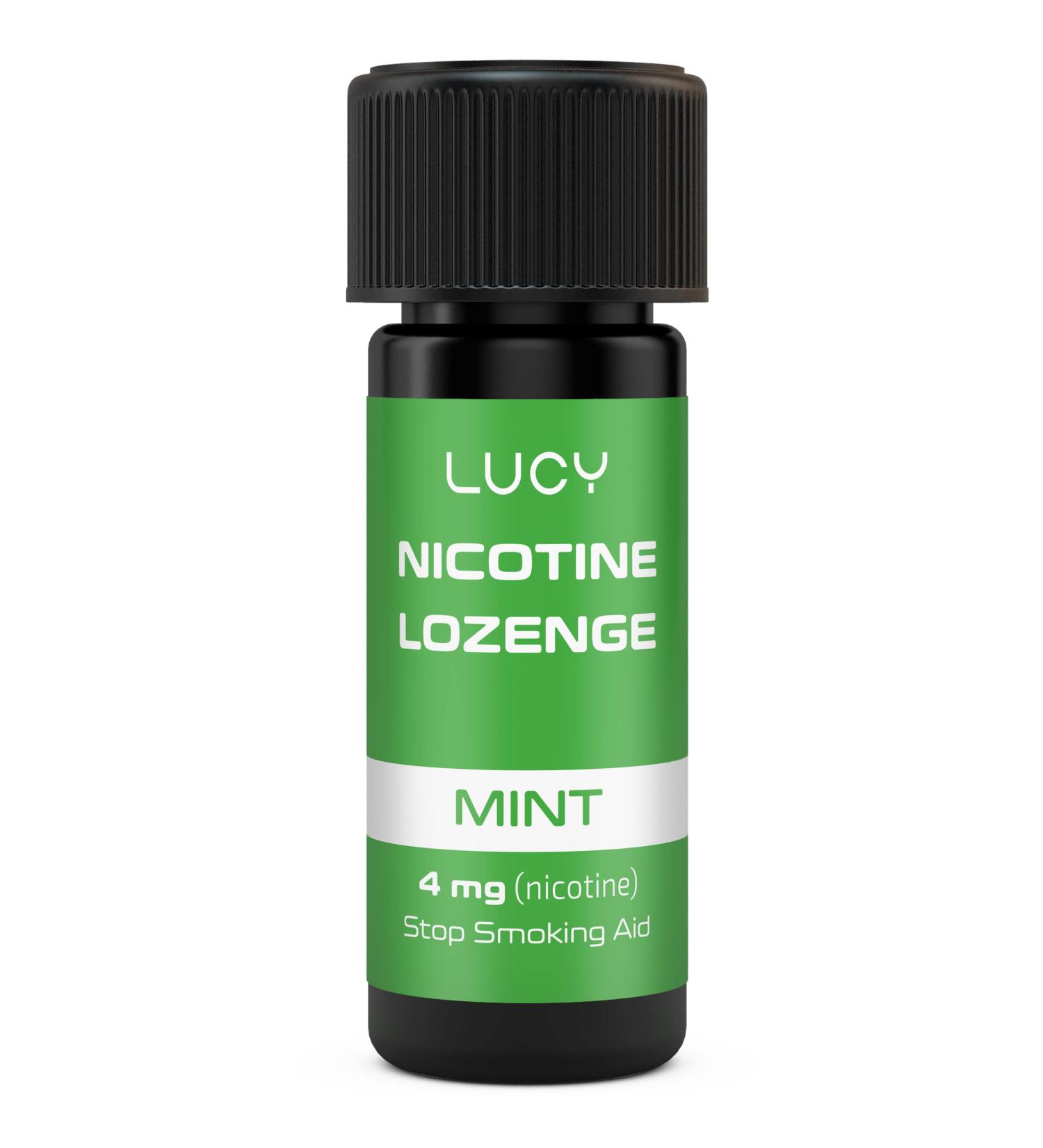 Lucy Nicotine Lozenges 4mg 8 Pack - 216 Count, Cleaner Nicotine, Great Taste, Convenient (Mint) | Nicotine Alternative - Buy Online on GoSupps.com