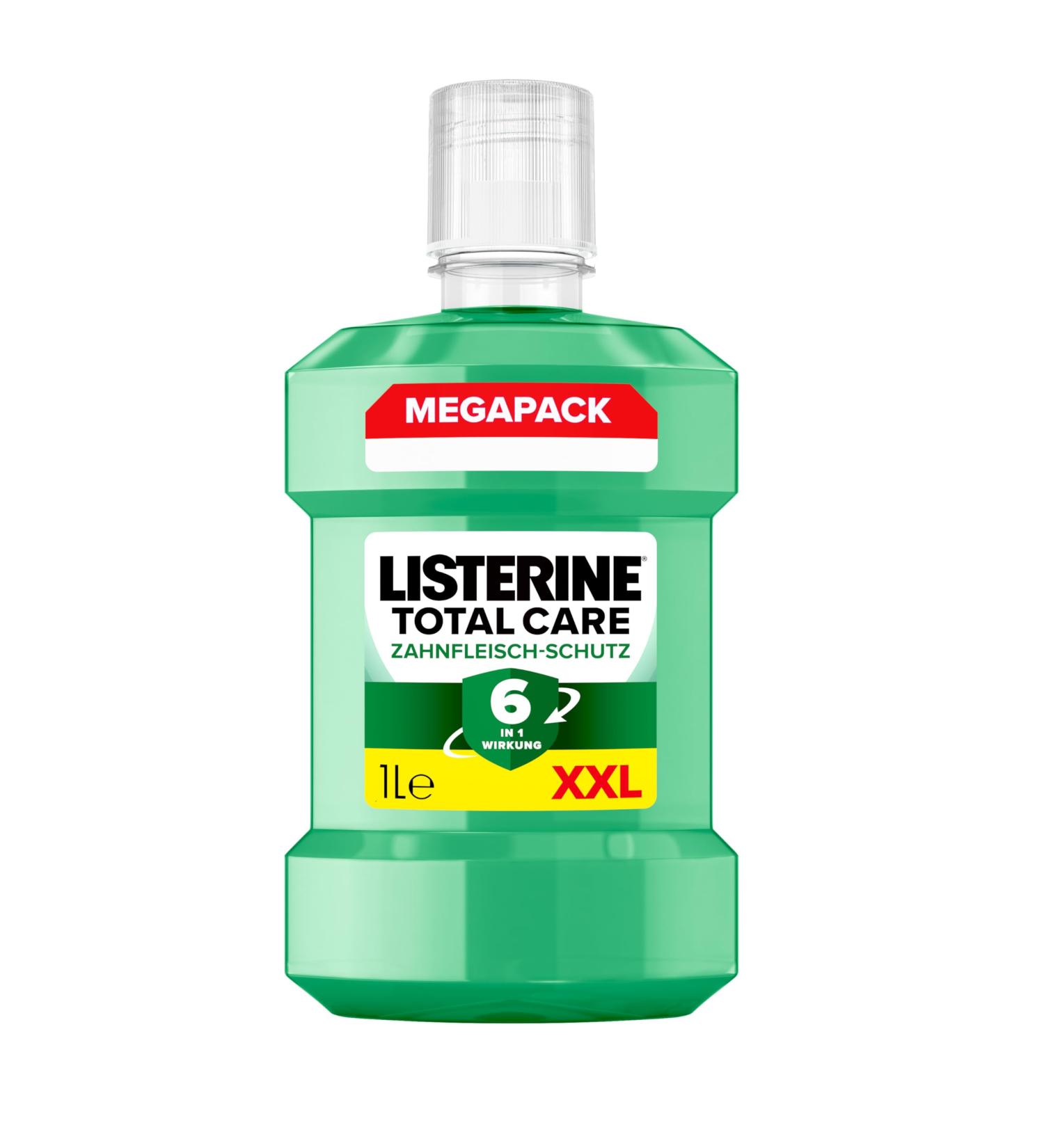 Buy Listerine Total Care Mouthwash 1000ml - 6 in 1 Protection Antibacterial Gum Care & 24h Fresh Breath - International Shipping Available - Buy Online on GoSupps.com