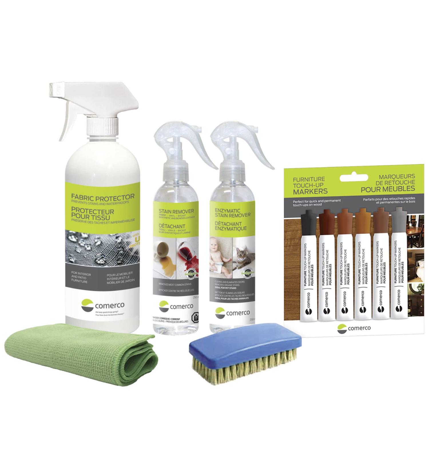 Indoor Furniture Protection Kit 6 essential products to protect your indoor furniture Biodegradable Made in Canada - Buy Online on GoSupps.com