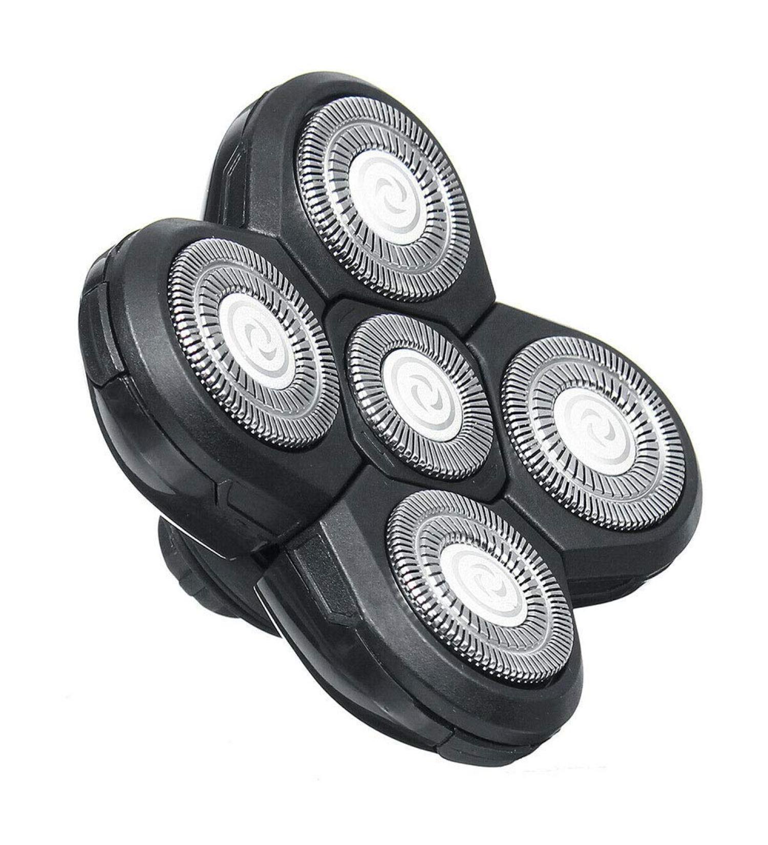 POHOVE Shaver Attachments 5 Tips Beard Tool Replacement Part Electric Shaver Razor Head for Head and Face - Black Free - Buy Online on GoSupps.com