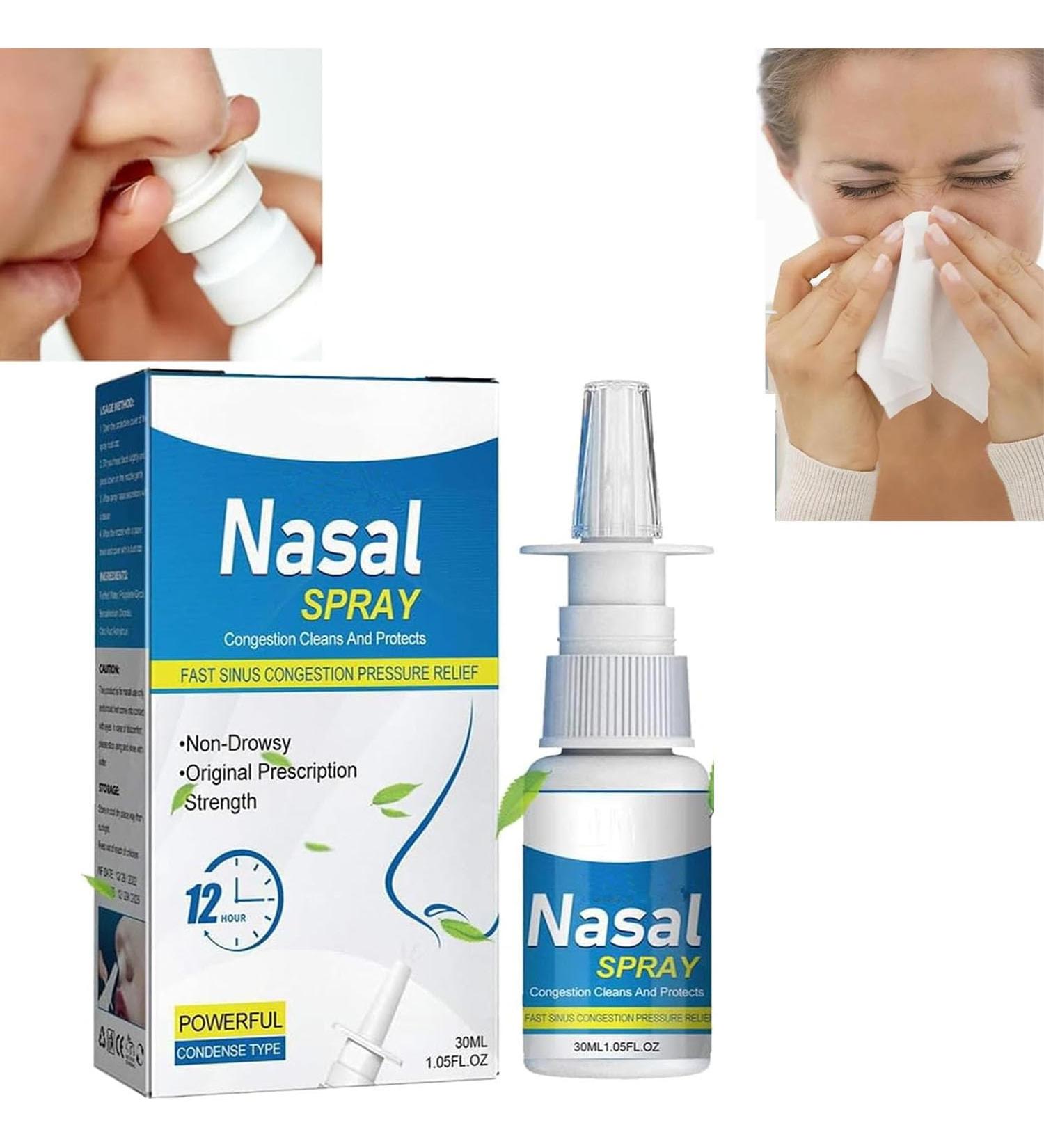 Nasal M-ucus Cleansing Spray - Moisturizing Herbal Cold Nasal Spray for Congestion Relief (1 Pcs) | Fast International Shipping - Buy Online on GoSupps.com