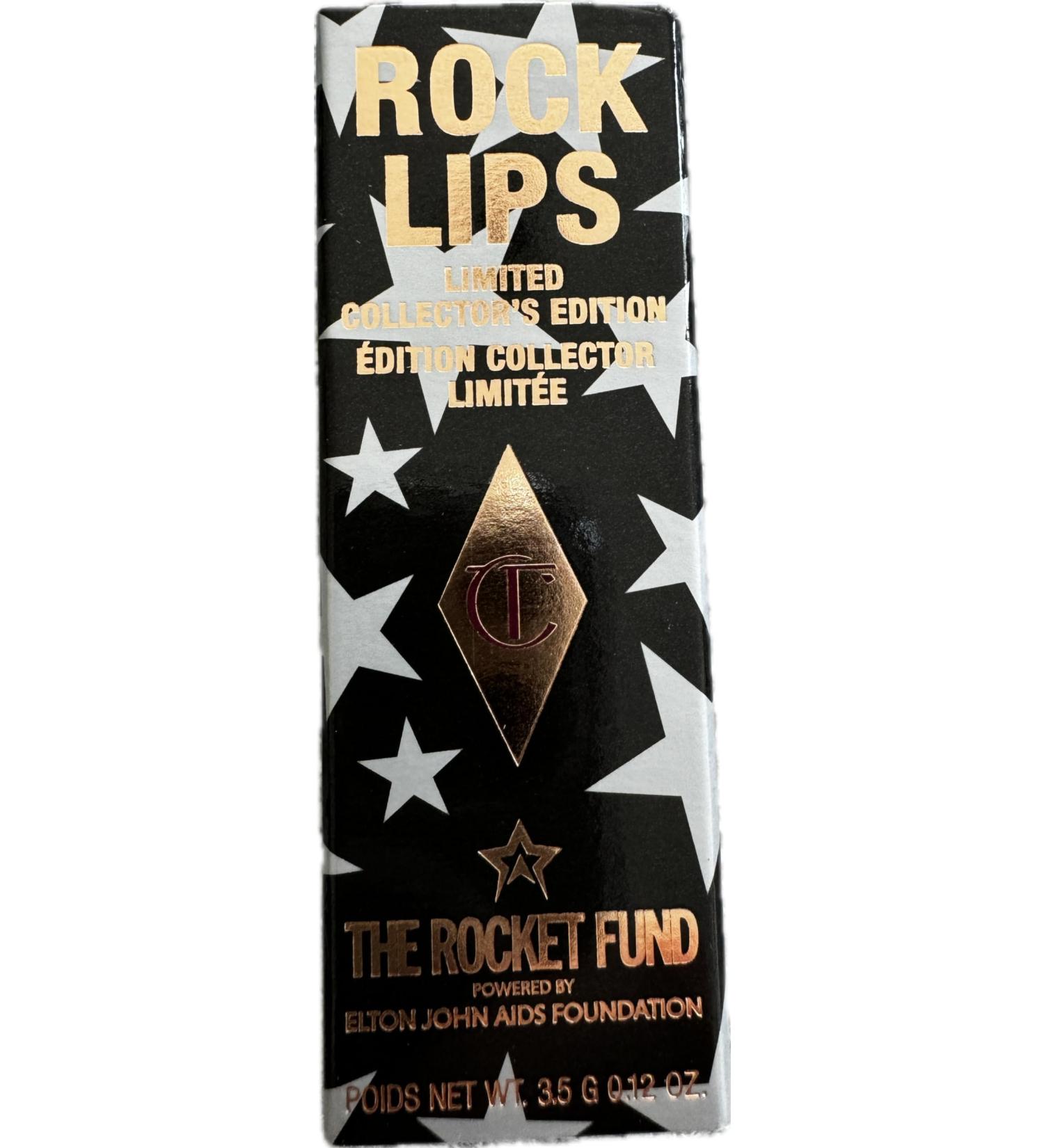 CHARLOTTE TILBURY Rock Lips Ready For Lust (deep berry-red) Lipstick.