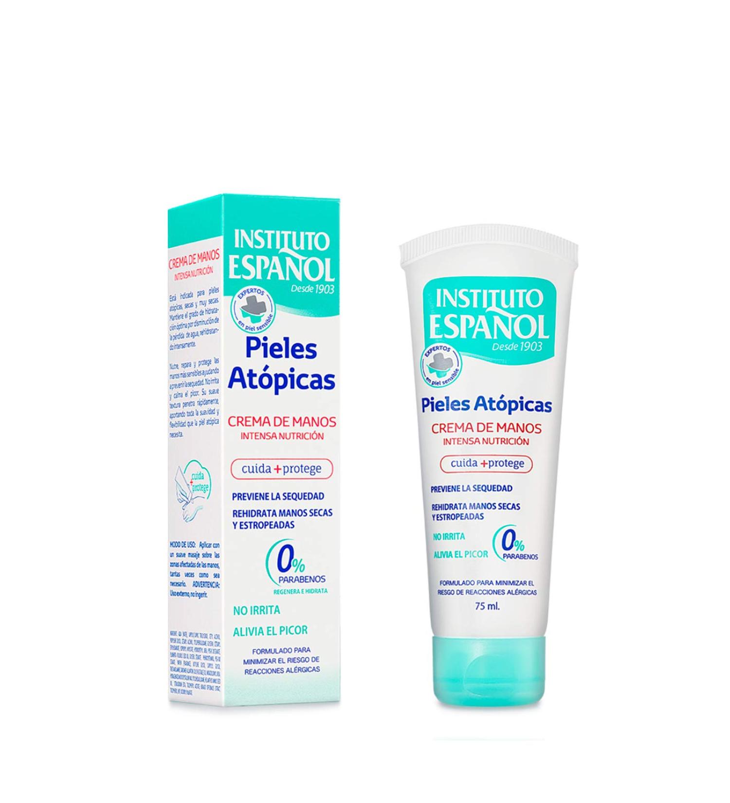 INSTITUTO SPA OL Hand Cream for Atopic Skin - 75 ml Tube | Nourishing Moisturizer for Sensitive Skin - International Shipping Available - Buy Online on GoSupps.com
