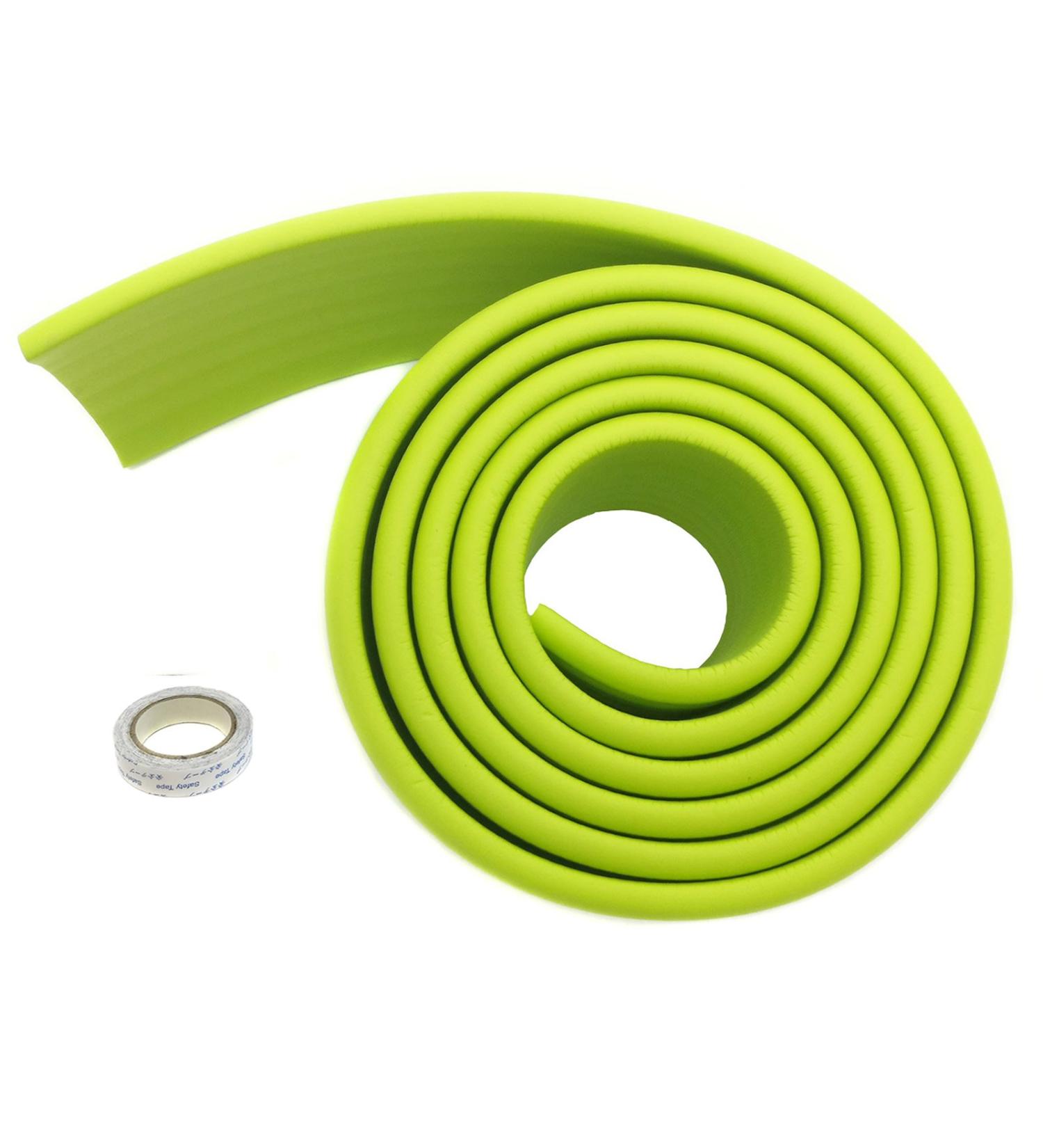 TUKA Multi-Purpose Foam Protector Kit 2M x 80mm Universal Anti Collision Protector Safety of Child Baby Senior | Thick Childproofing Safety Protection Securing Objects and Surfaces. TKD7002 green 2 M x 80mm Universal Foam Protector Green - Buy Online on GoSupps.com