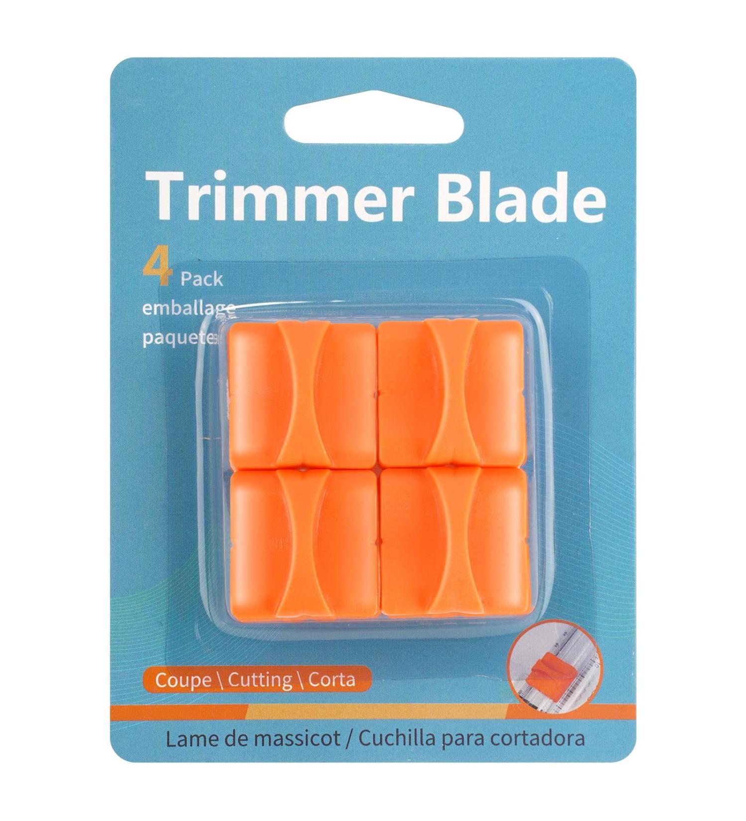 Replacement Blades for Firbon Weenkler Evteck Flisin Paper Cutter Paper Cutter Trimmer Blade with Security Safeguard Design for A4 Carstock Photo and Wrapping (4 Packs) - Buy Online on GoSupps.com