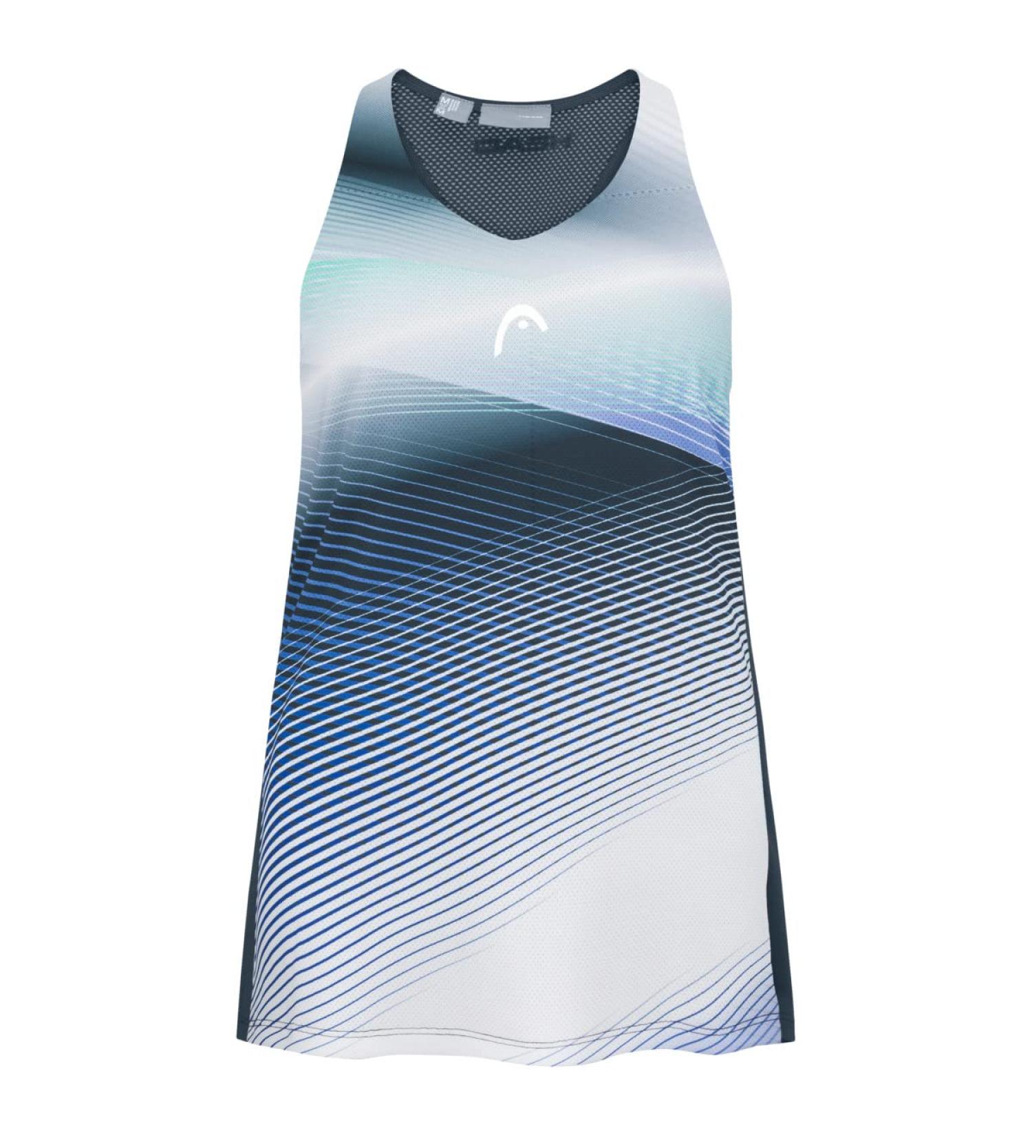 HEAD AGILITY Tank Top Girls navy/print 176