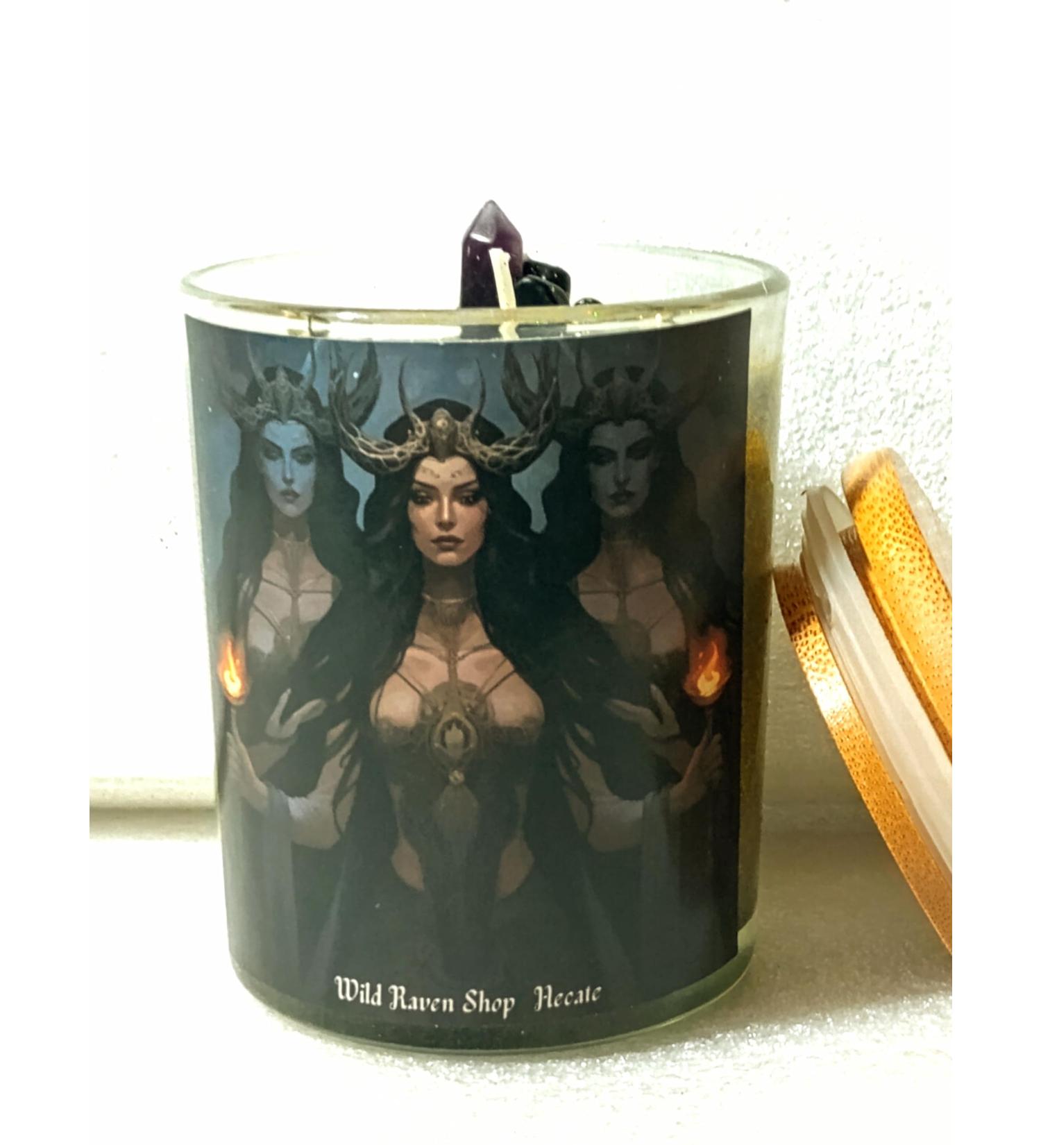 Hecate Devotional Candle - Intention & Ritual Candle for Metaphysical Practices | International Shipping Available - Buy Online on GoSupps.com