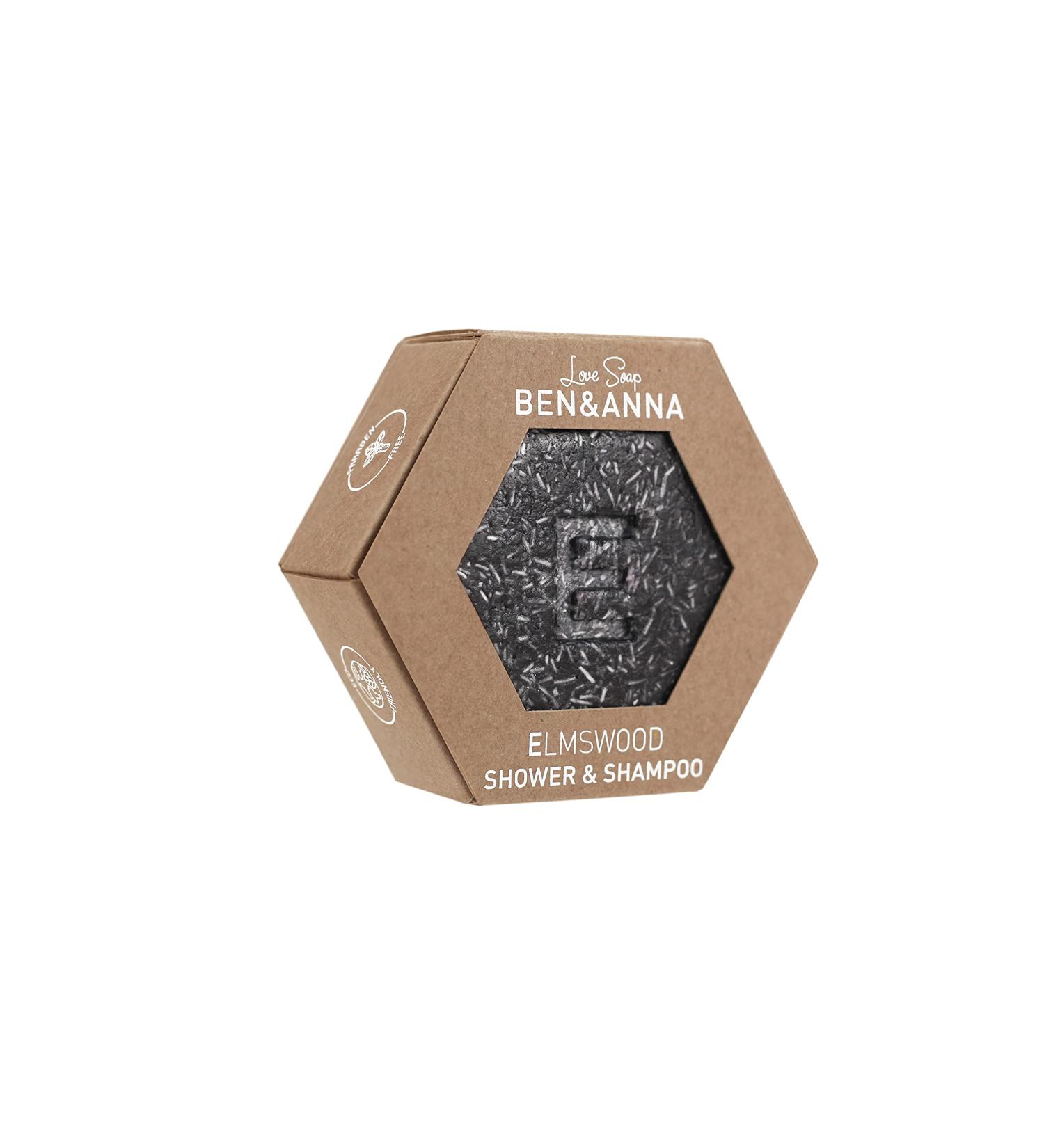 Ben&Anna Love Soap ELMSWOOD Firm Shower & Shampoo 60g