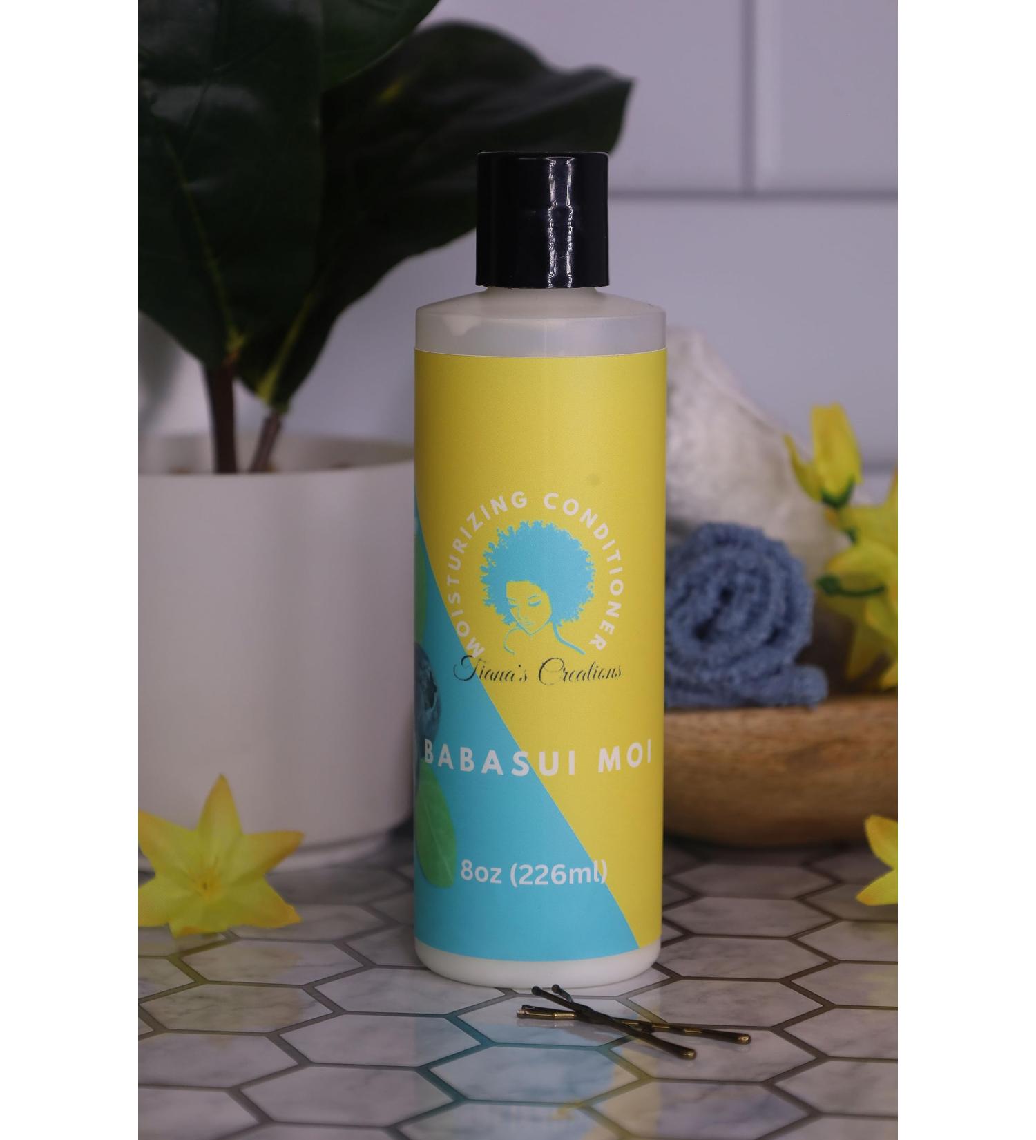 TIANA S CREATIONS MOI Babasui Moisturizing Conditioner - Aloe Vera & Shea Butter for Deep Moisture - 8 oz | Ideal for Natural Curly & Kinky Hair - International Shipping - Buy Online on GoSupps.com