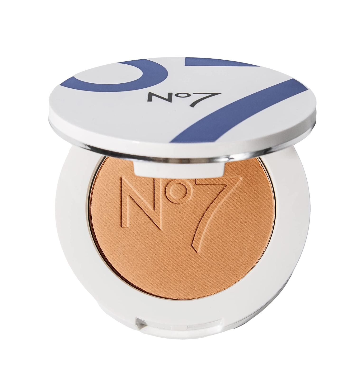 No7 Lift & Luminate Triple Action Powder - Deep - Compact Makeup Setting Powder (10g) - Buy Online on GoSupps.com