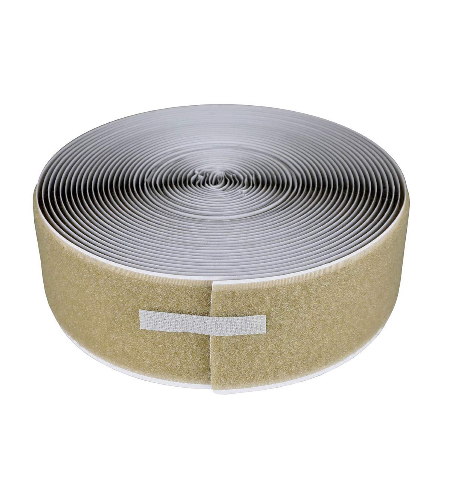 Self-Adhesive Back Loop Fastener - 10 Yard Tan | Premium Quality for DIY & Crafts | International Shipping Available - Buy Online on GoSupps.com
