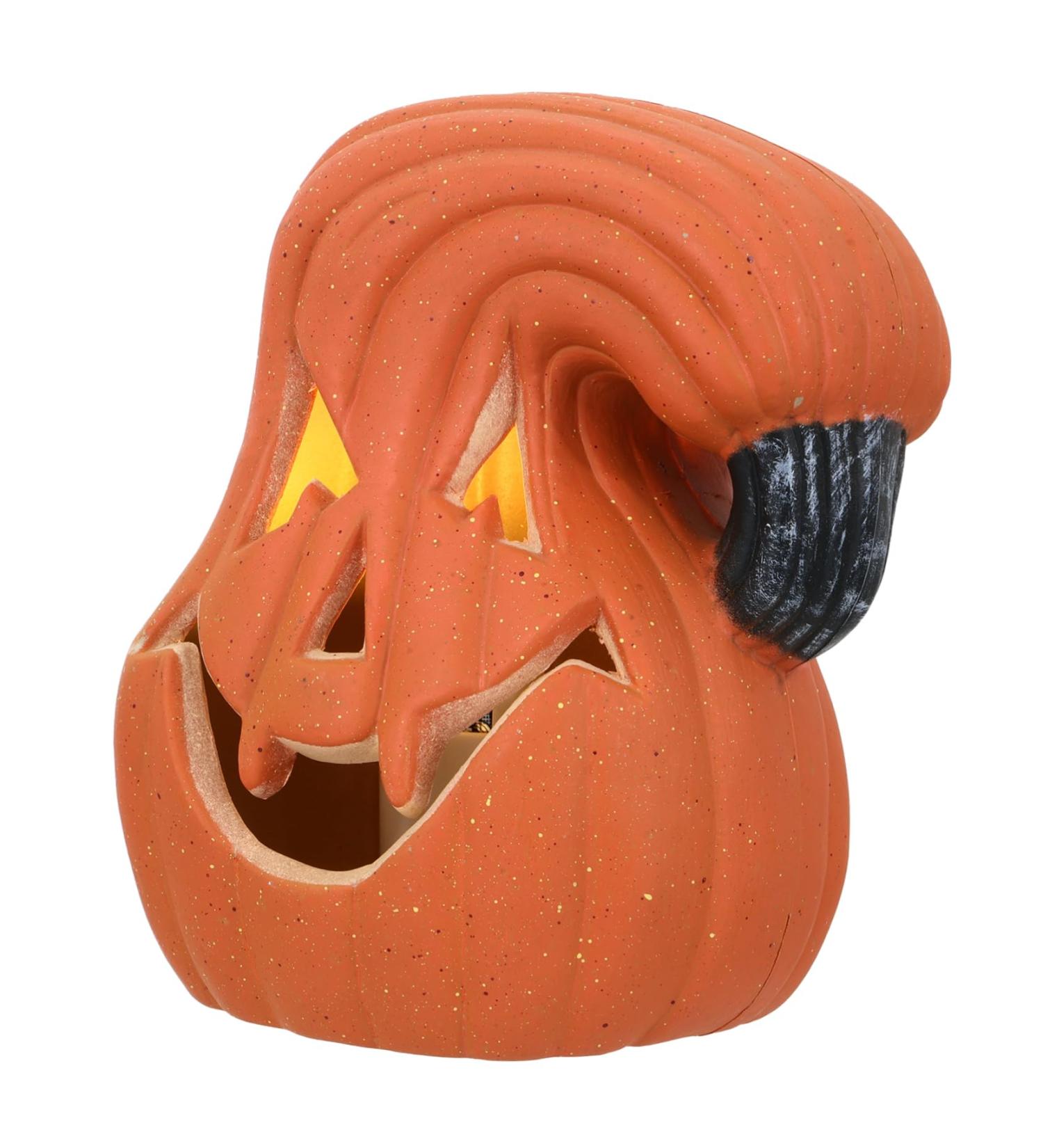 TOVINANNA Pumpkin Lantern Ornament Light up Pumpkins Lights for Jack o Lanterns Pumpkin Figurine Halloween Light Decor Pumpkin Lamp Decor Pumpkin Light Party Decor 3D Big Pumpkin Supplies Pe Orange 16X12CM - Buy Online on GoSupps.com