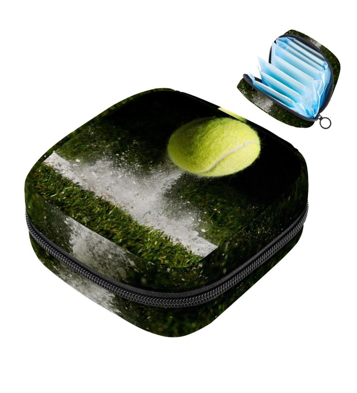 Stylish Menstruation Pad Bag with Zipper | Women's Napkin & Tampon Storage | Perfect for On-the-Go Convenience - Buy Online on GoSupps.com