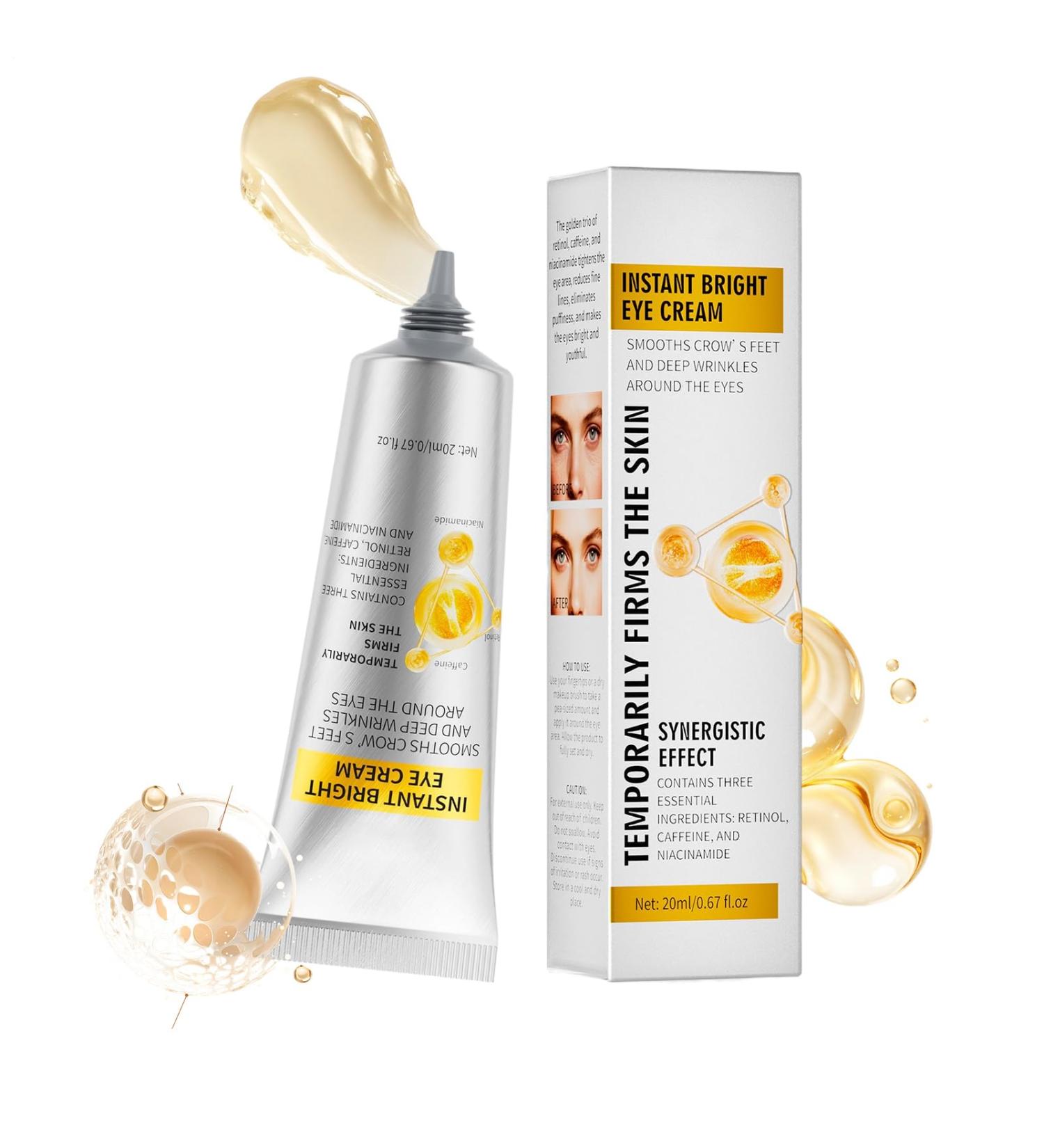  G n rique Firming Eye Contour Cream | Moisturizing Skin Care Product Brightening Eye Contour Cream | for Men and Women Girls Mothers Travel Home Makeup Beauty Lovers Morning and Night - Buy Online on GoSupps.com