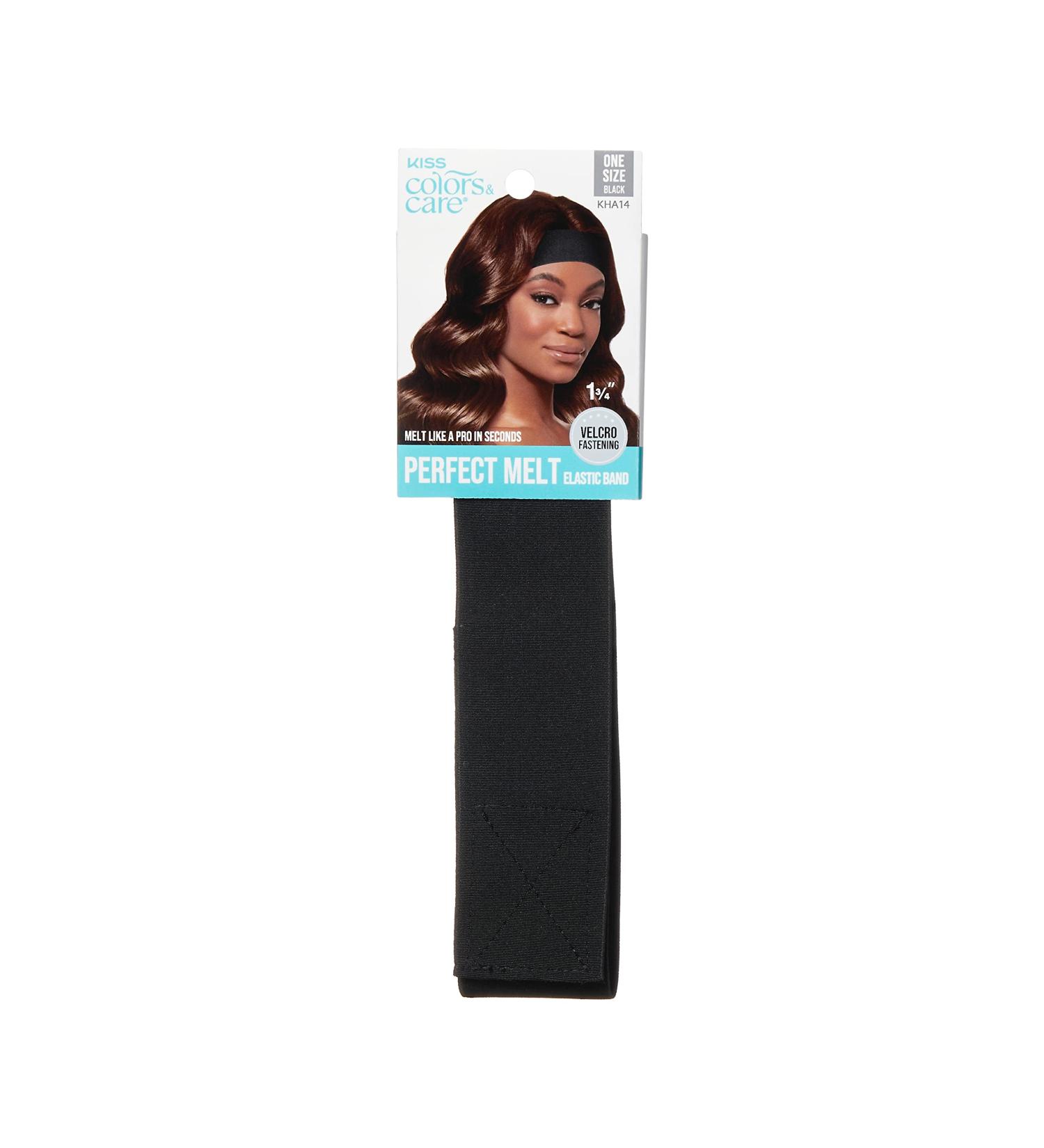 KISS Colors & Care Perfect Melt Elastic Band 1 - Soft, Stretchy & Non-Slip | Lightweight & Comfortable for Lace Frontals & Edges - For All Hair Types - Buy Online on GoSupps.com