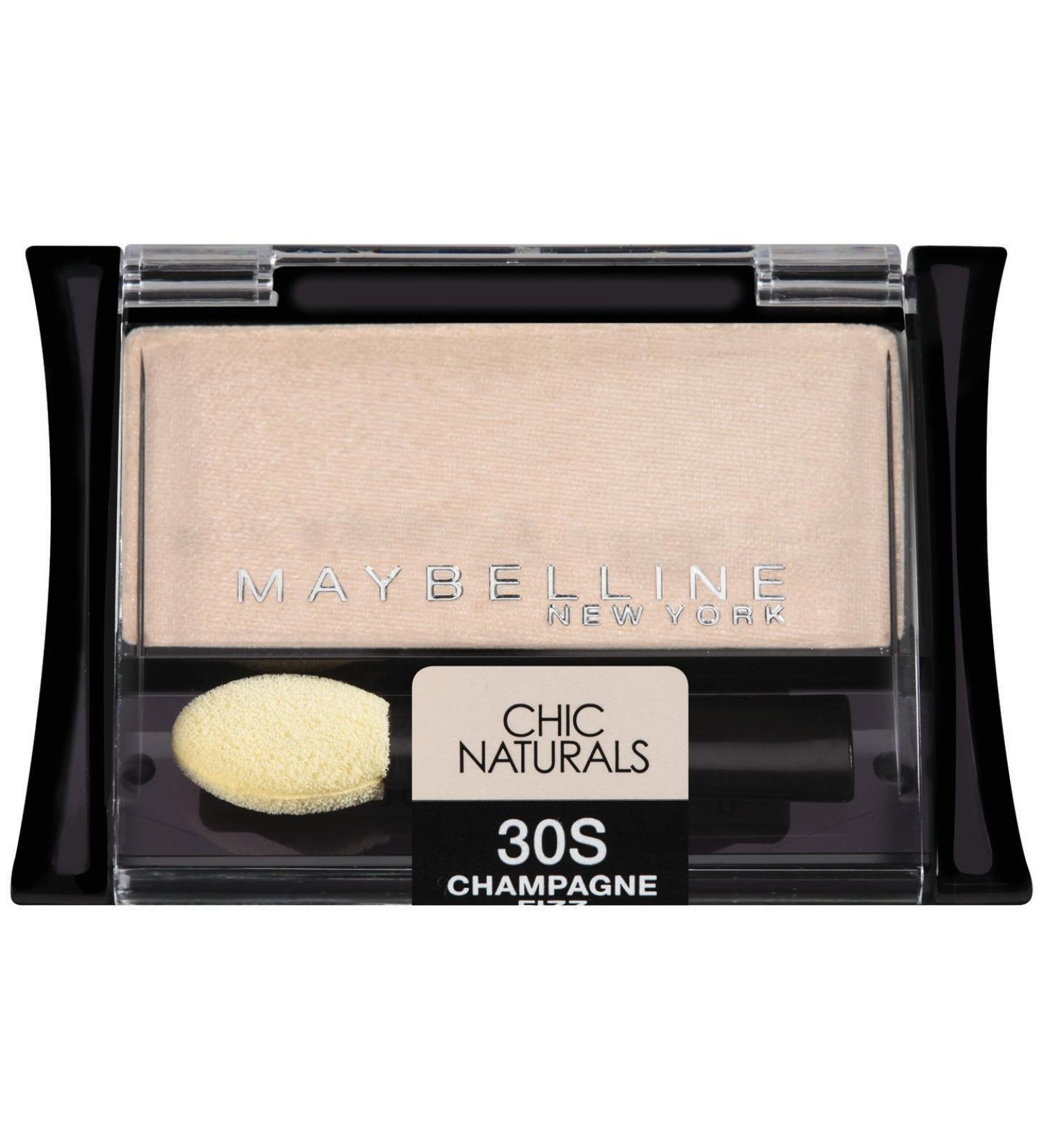 Maybelline New York Expert Wear Eyeshadow Singles 30s Champagne Fizz Chic Naturals 0.09 Ounce