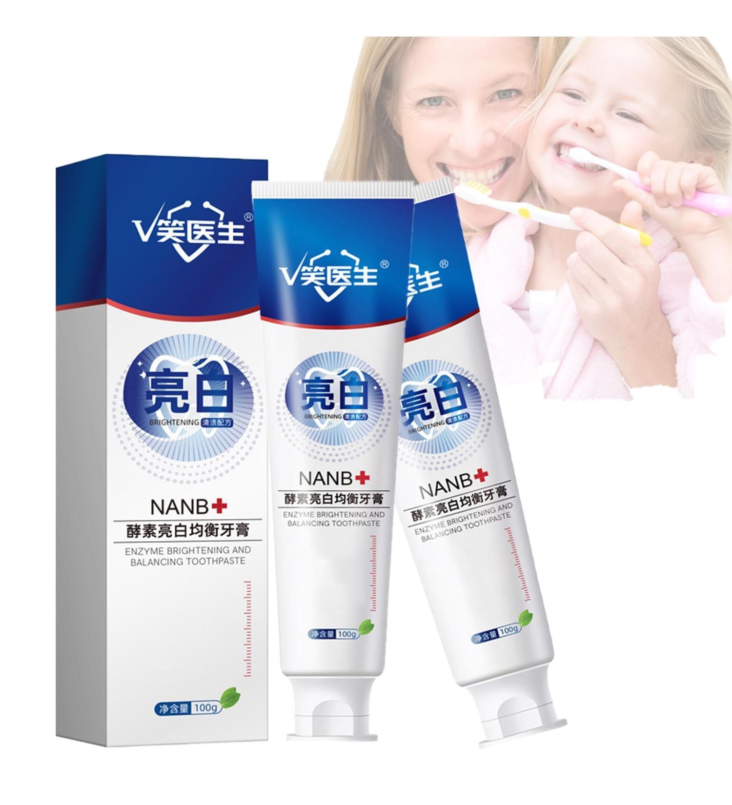 2 PCs Smile Doctor SP-4 Probiotic Whitening Toothpaste | 2024 Ultra Brightening & Fresh Breath Stain Removal - Buy Online on GoSupps.com