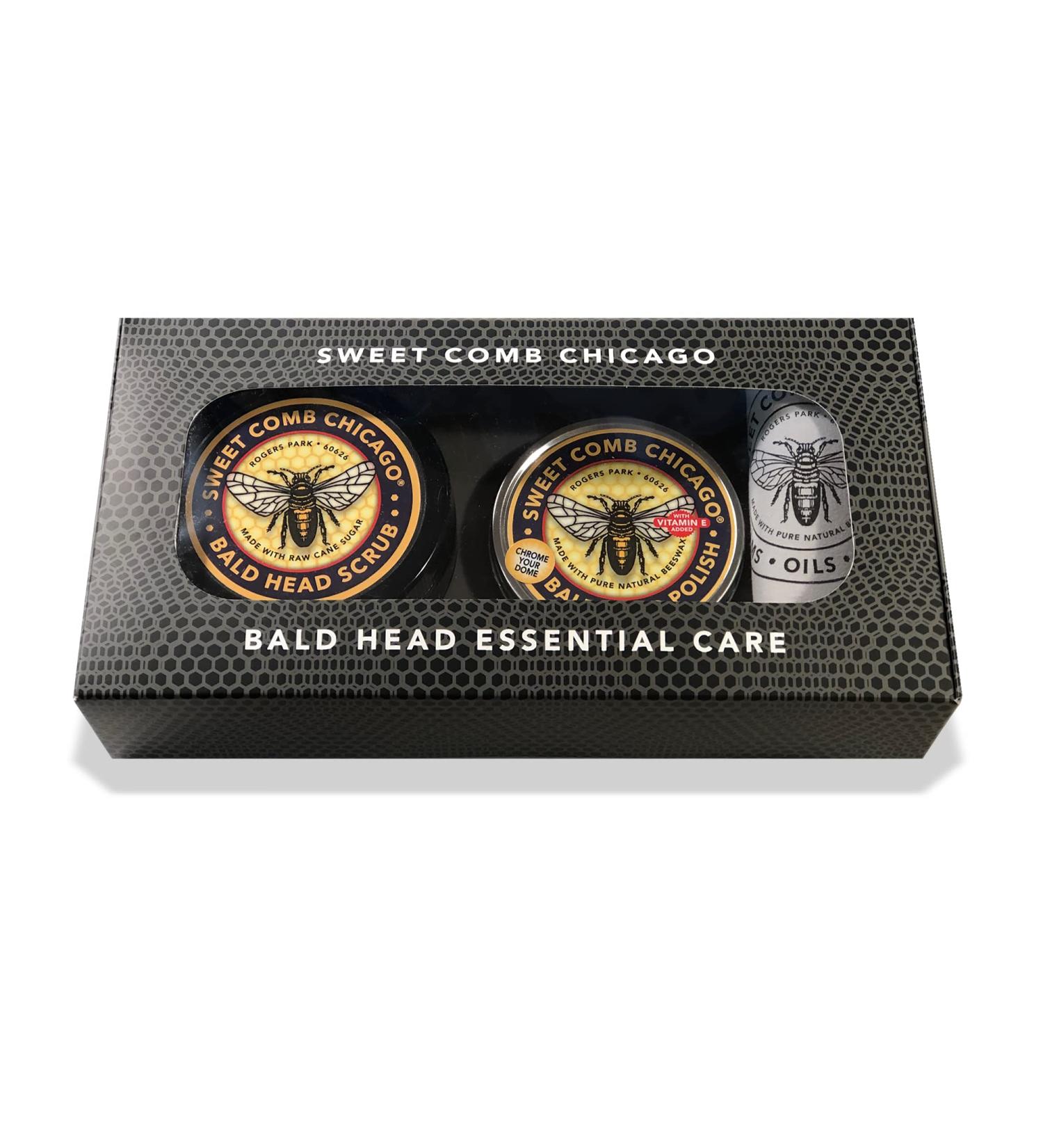 Bald Head Essential Care Kit - Ultimate Grooming & Hydration for a Smooth Shine | Shop Internationally - Buy Online on GoSupps.com