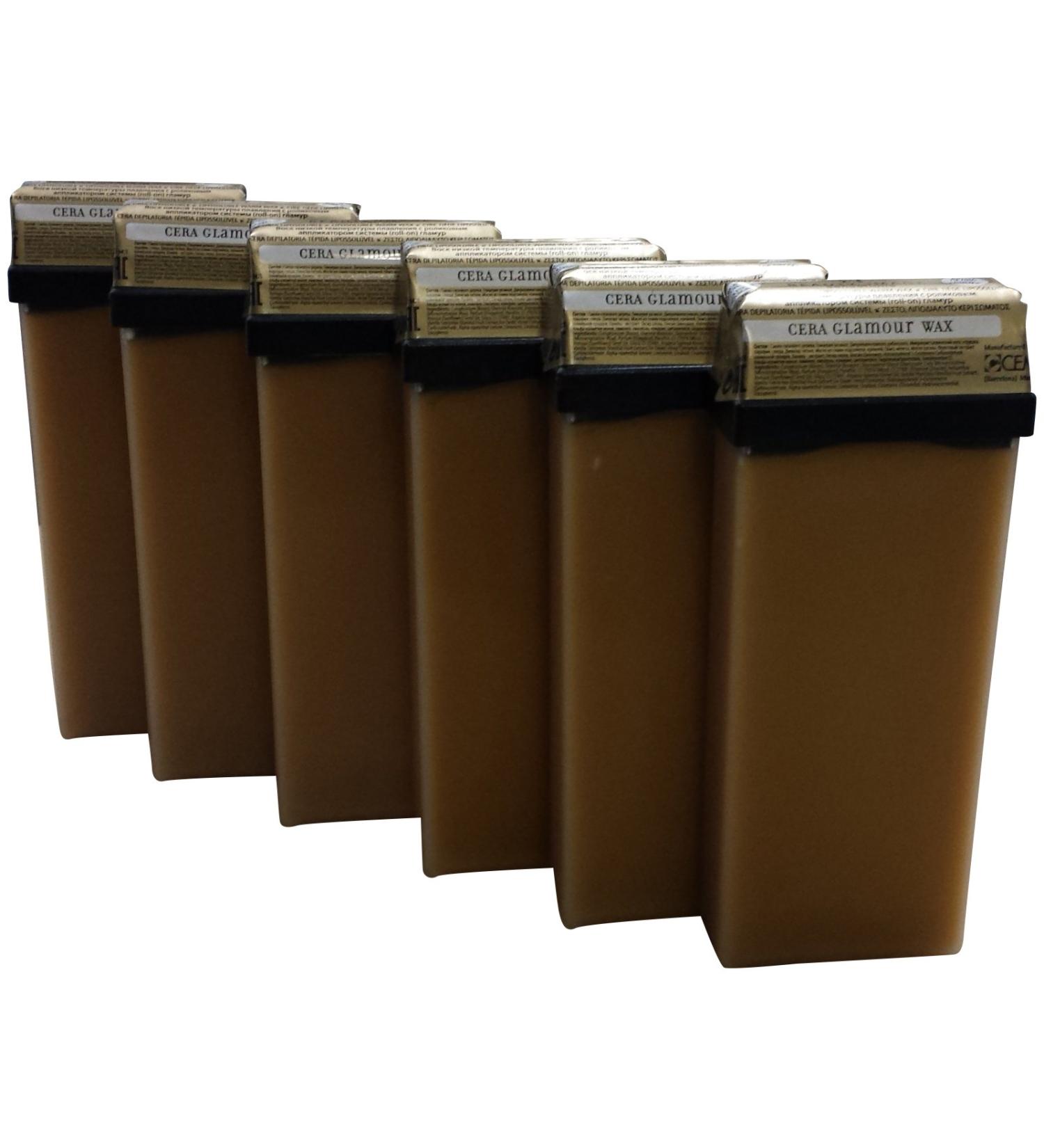Beauty Image Glamour Gold Warm Wax Roll On - Pack of 6 Glamour Gold 6 - Buy Online on GoSupps.com