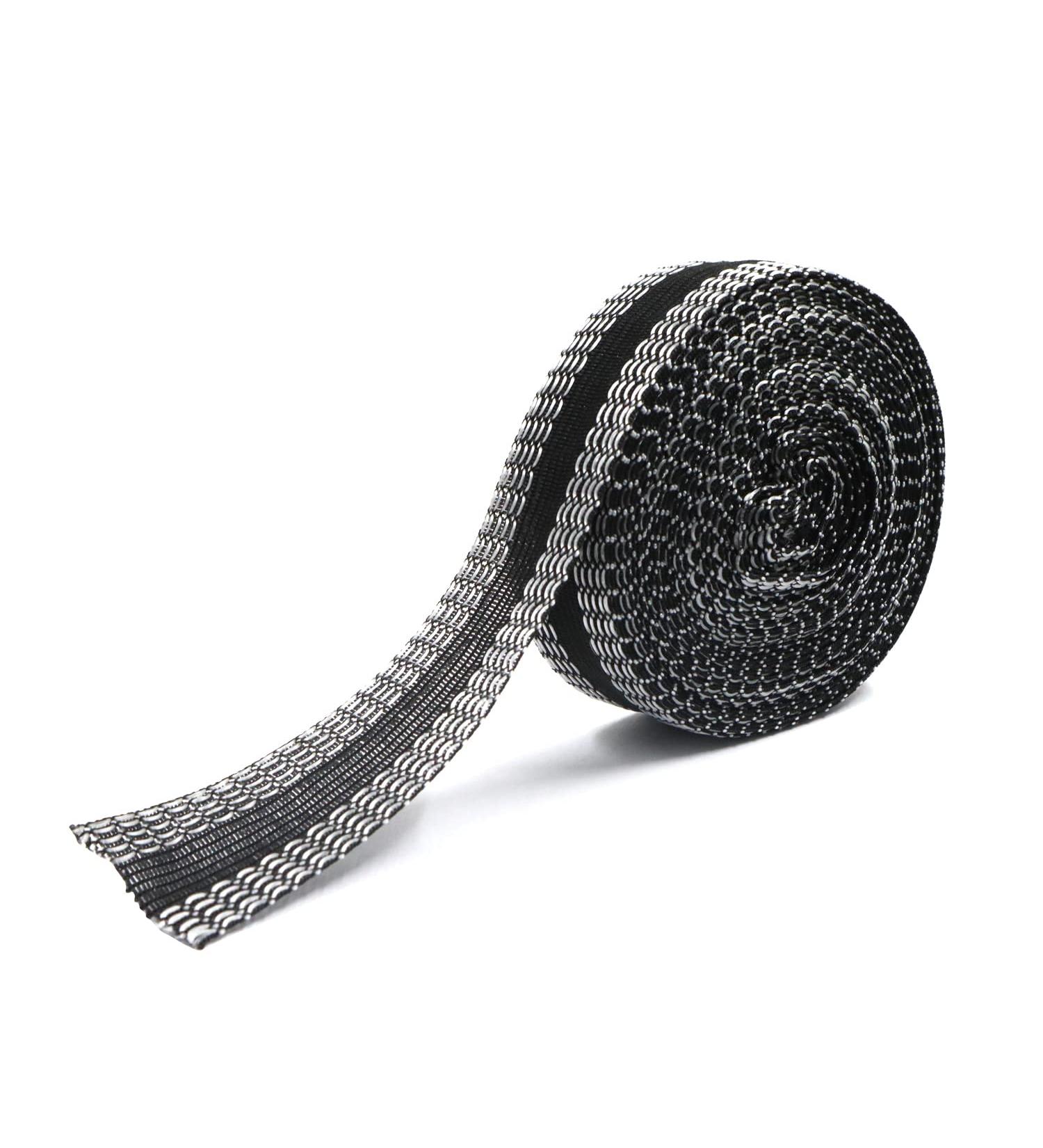 LELE LIFE 32.8ft Self-Adhesive Pants Hem Tape - Permanent Washable Iron-On Clothing Tape for Pants, Jeans & Clothes - Black - Buy Online on GoSupps.com