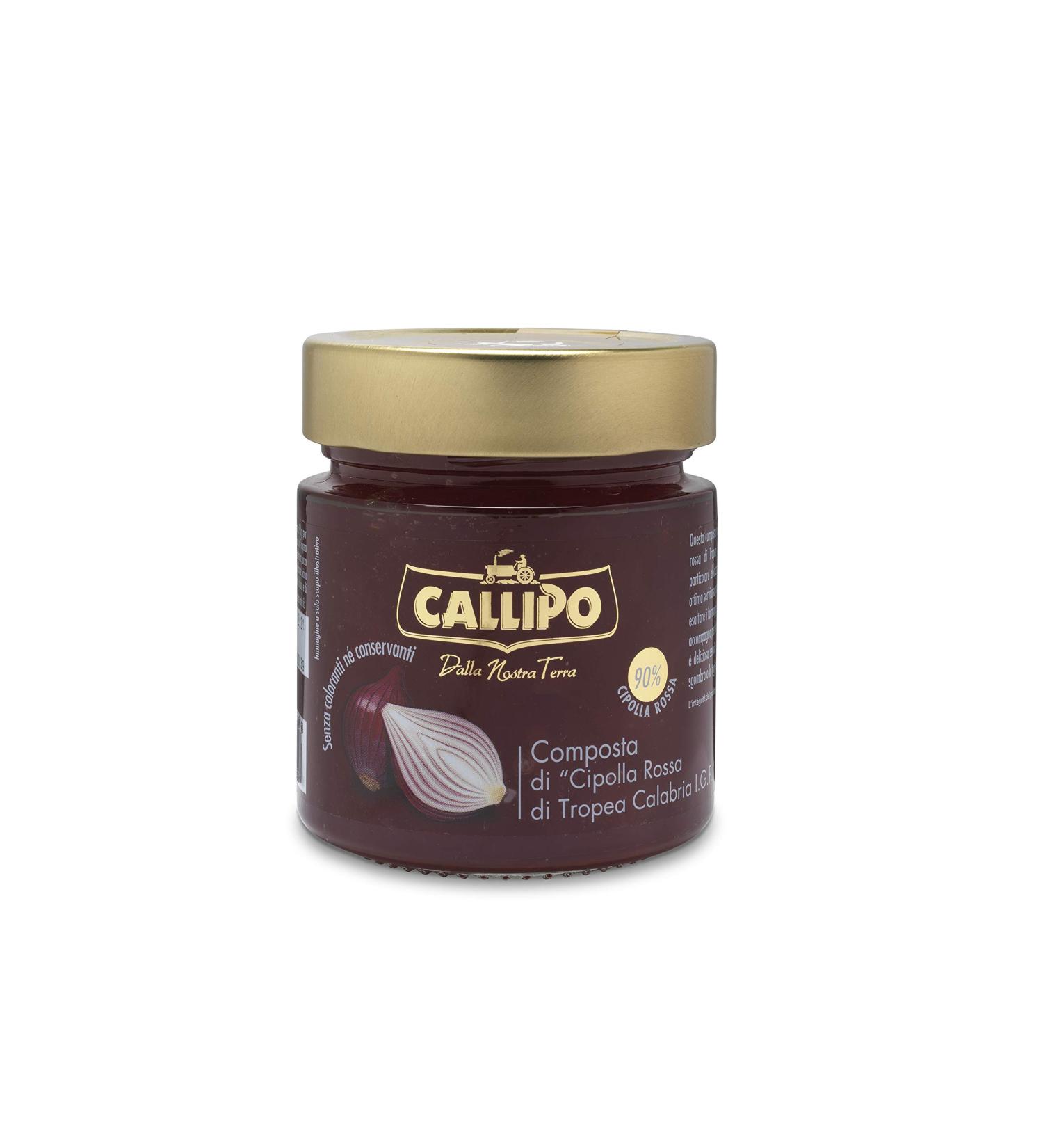  Callipo Callipo Compote d'oignon rouge de Tropea IGP 280g - Buy Online on GoSupps.com