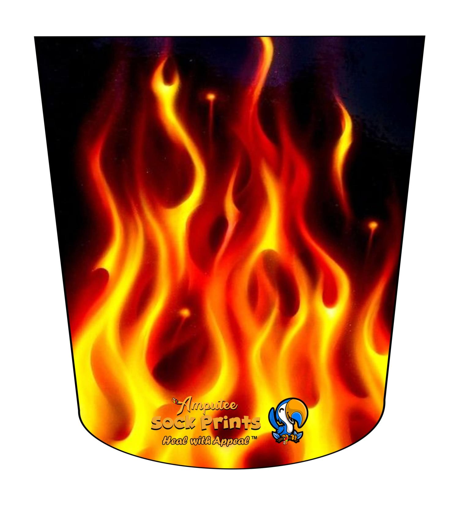 Atka Flames V2 3PLY Amputee Stump Sock | Small-Large Size - Buy Online on GoSupps.com