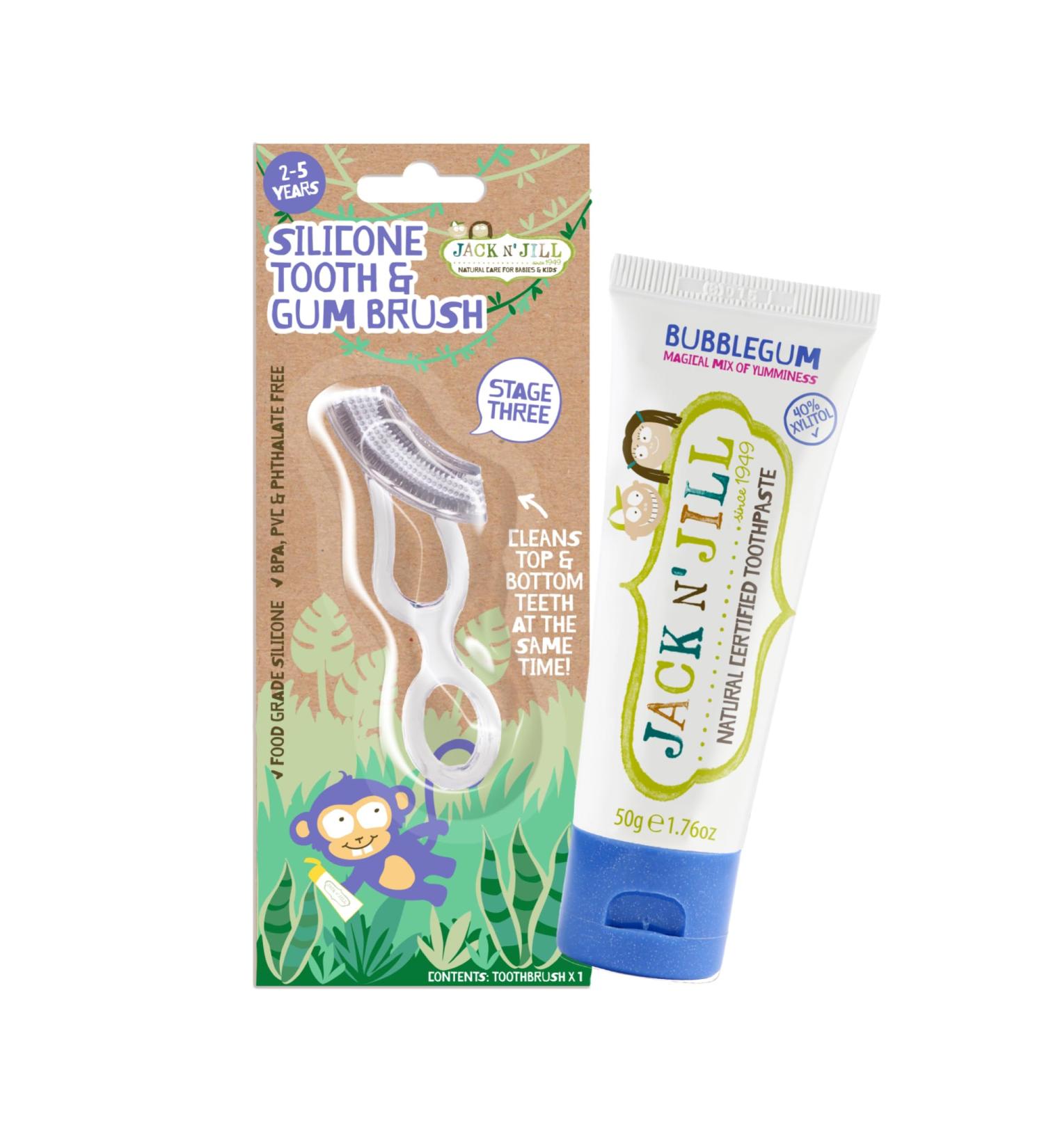 JACK N' JILL ................. SINCE 1949 Stage Three + Bubblegum Toothpaste