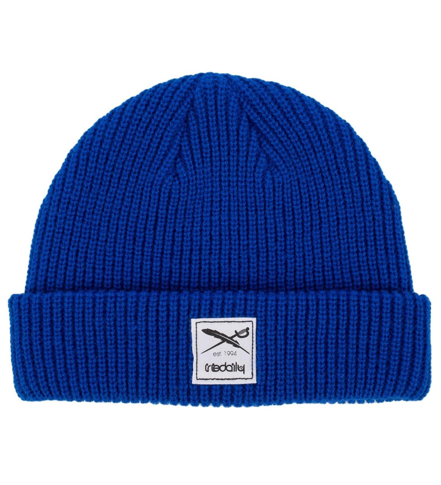 IRIEDAILY Kreuzkoelln Beanie Blue One Size