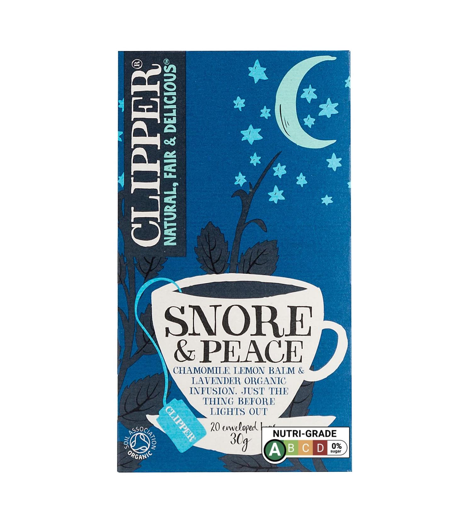 Clipper Snore & Peace 1 x 20 bags - Buy Online on GoSupps.com