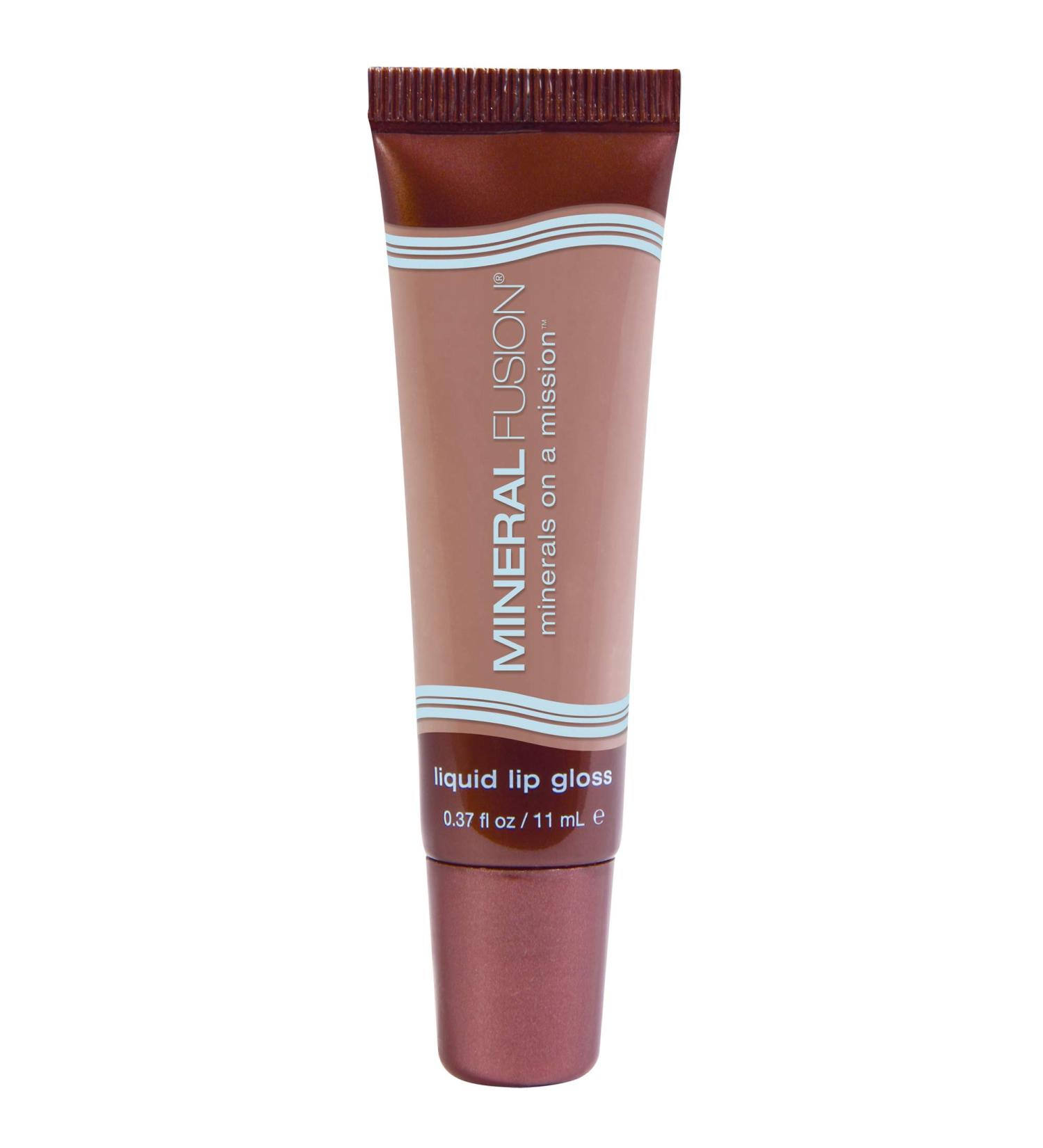 Buy Mineral Fusion Liquid Lip Gloss - Delicate 0.37 Oz | Best Natural Beauty - Buy Online on GoSupps.com