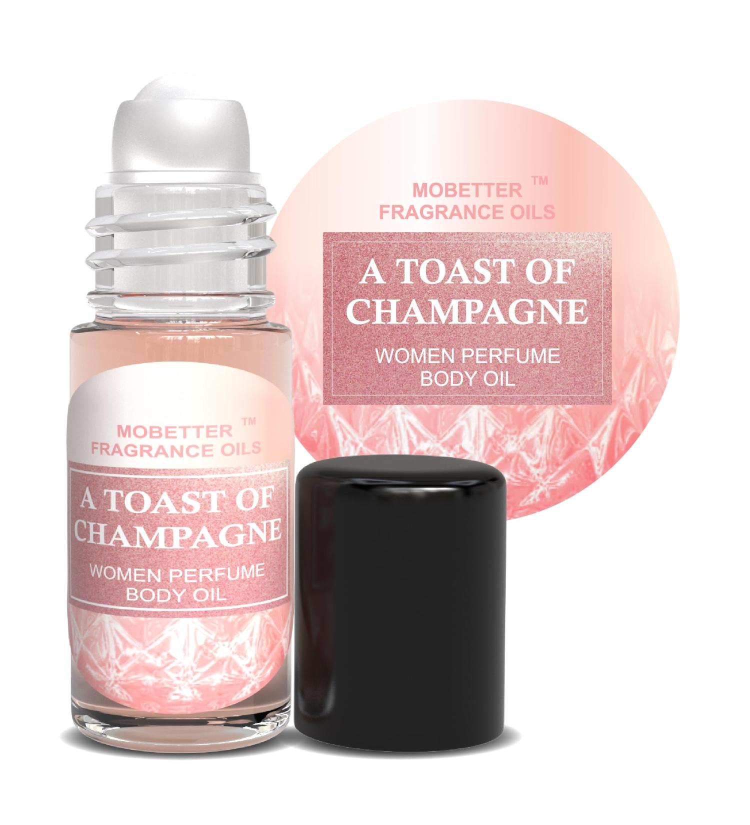 MOBETTER FRAGRANCE OILS A Toast of Champagne 1 Oz Perfume Fragrance Body Oil for Women - Buy Online on GoSupps.com