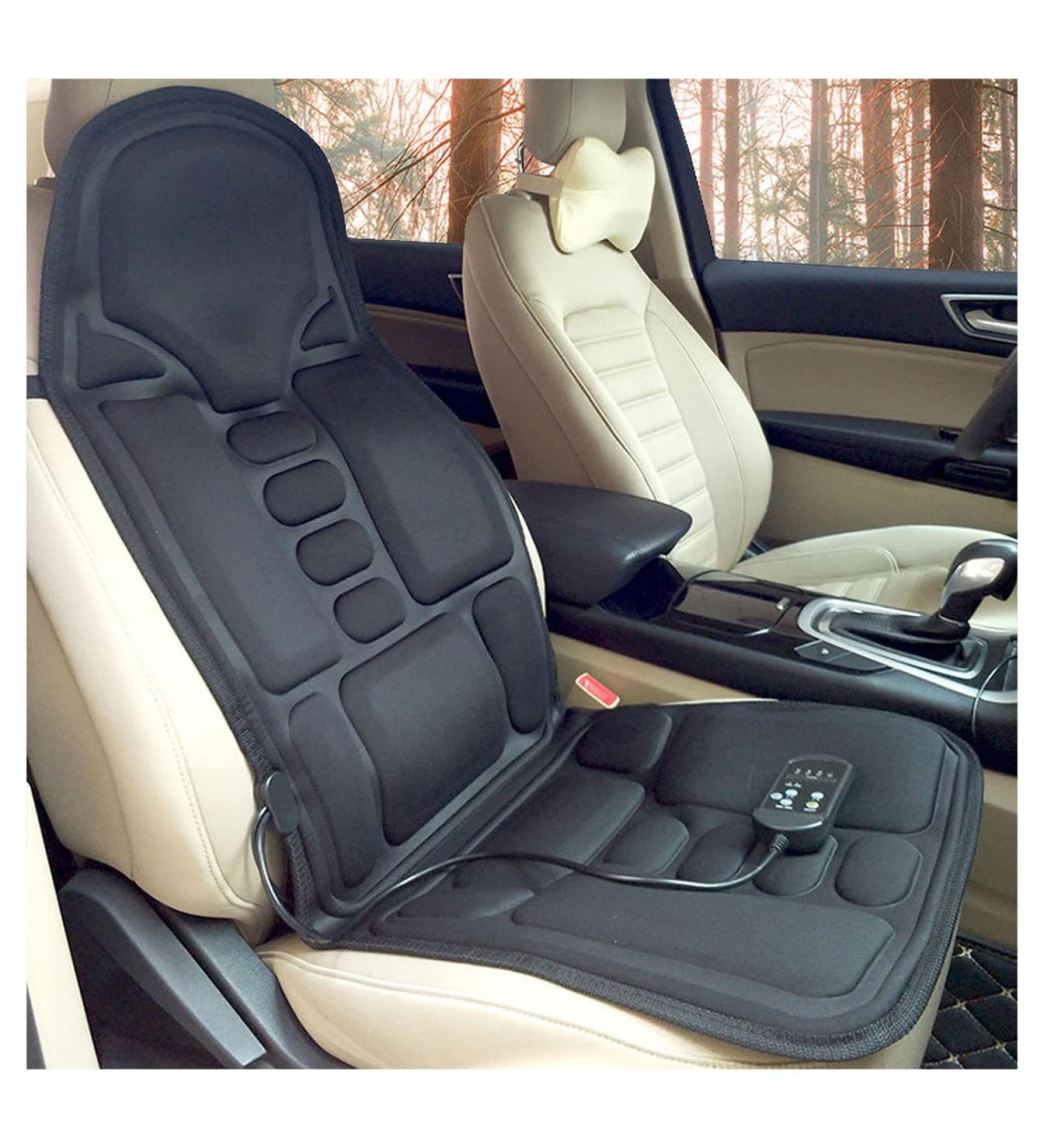 Coj n Masajeador Cervical y Espalda | Velocidad Ajustable y Varios Modos | Masajeador de Espalda Calefactable para Coche y Camiones | Descubre el Confort en Movimiento - Buy Online on GoSupps.com