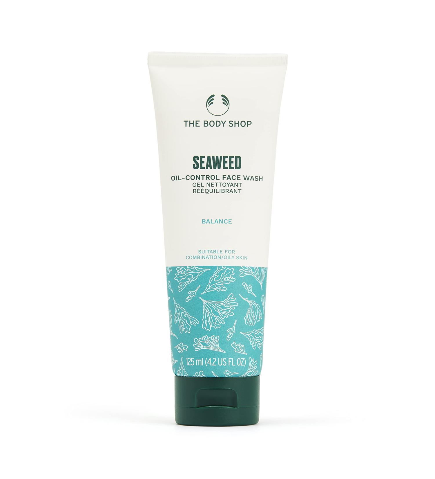 Buy The Body Shop Seaweed Gel Cleanser for Oily & Combination Skin | Vegan | 125ml - International Shipping Available - Buy Online on GoSupps.com
