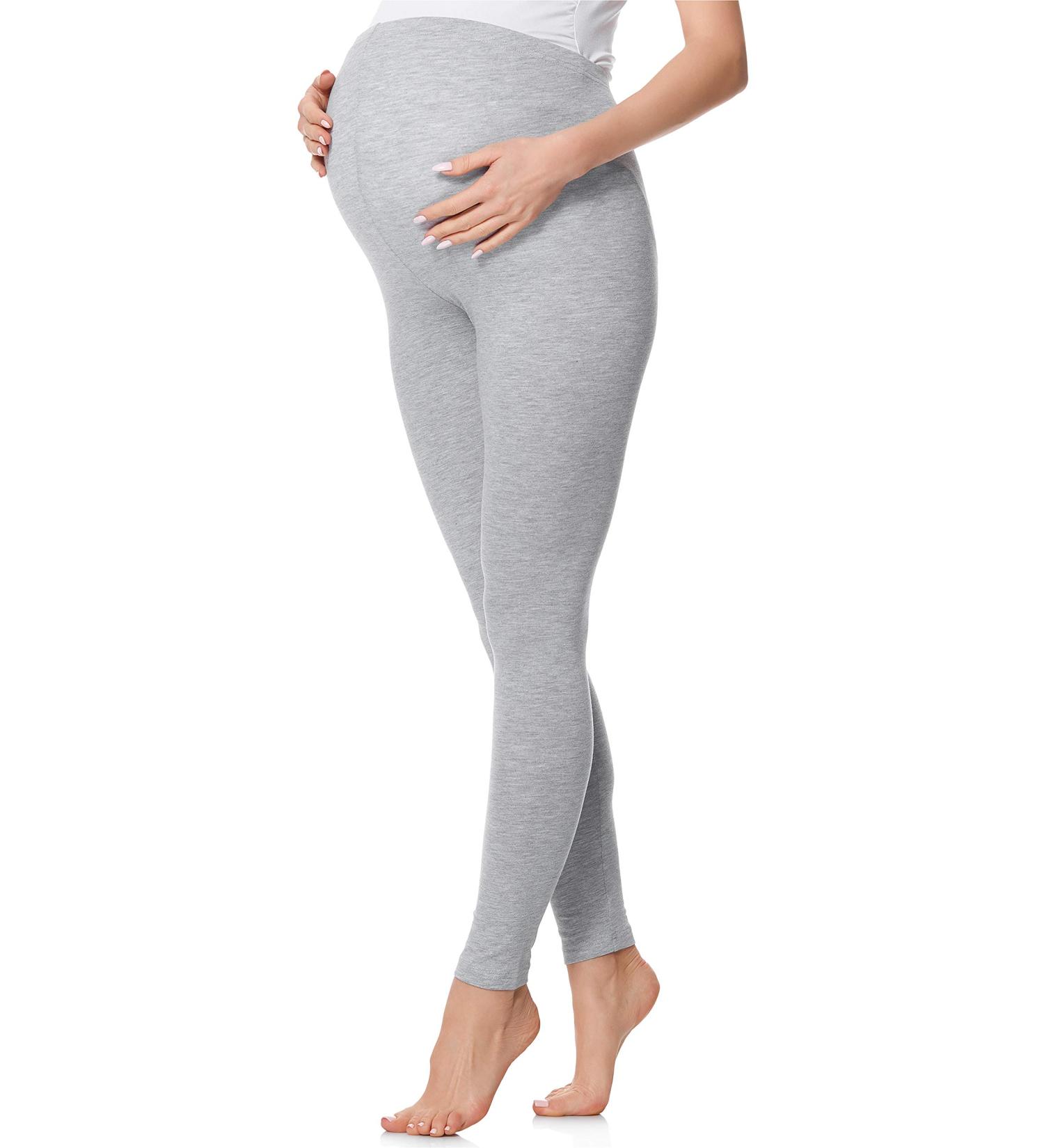 Be Mammy Maternity Leggings Tights XL Melange | BE20-230 - Women's Pregnancy Fashion - Buy Online on GoSupps.com