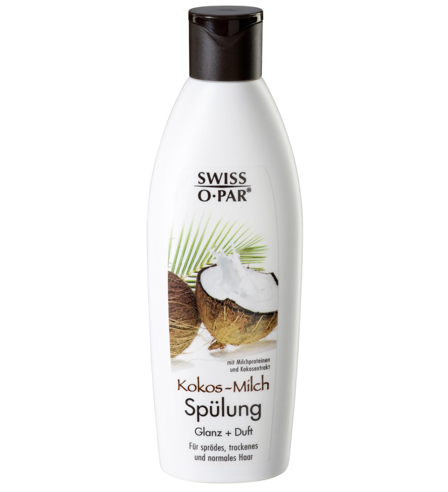 Swiss-o-Par Coconut Milk Conditioner pack of 3 (3 x 0.25 l)