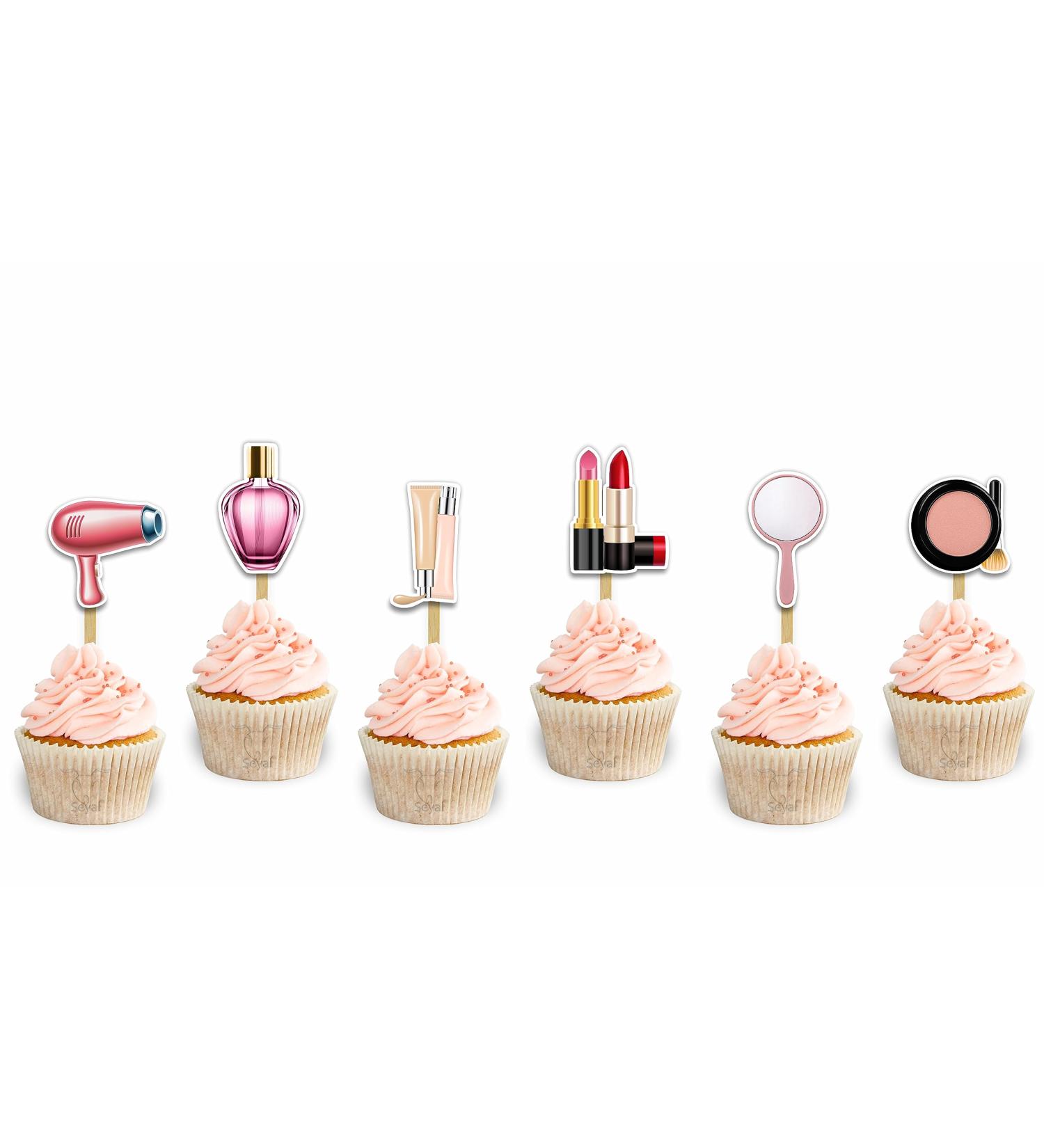 Seyal Spa Party CupCake Topper Seyal Spa Party Cupcake Topper - Buy Online on GoSupps.com