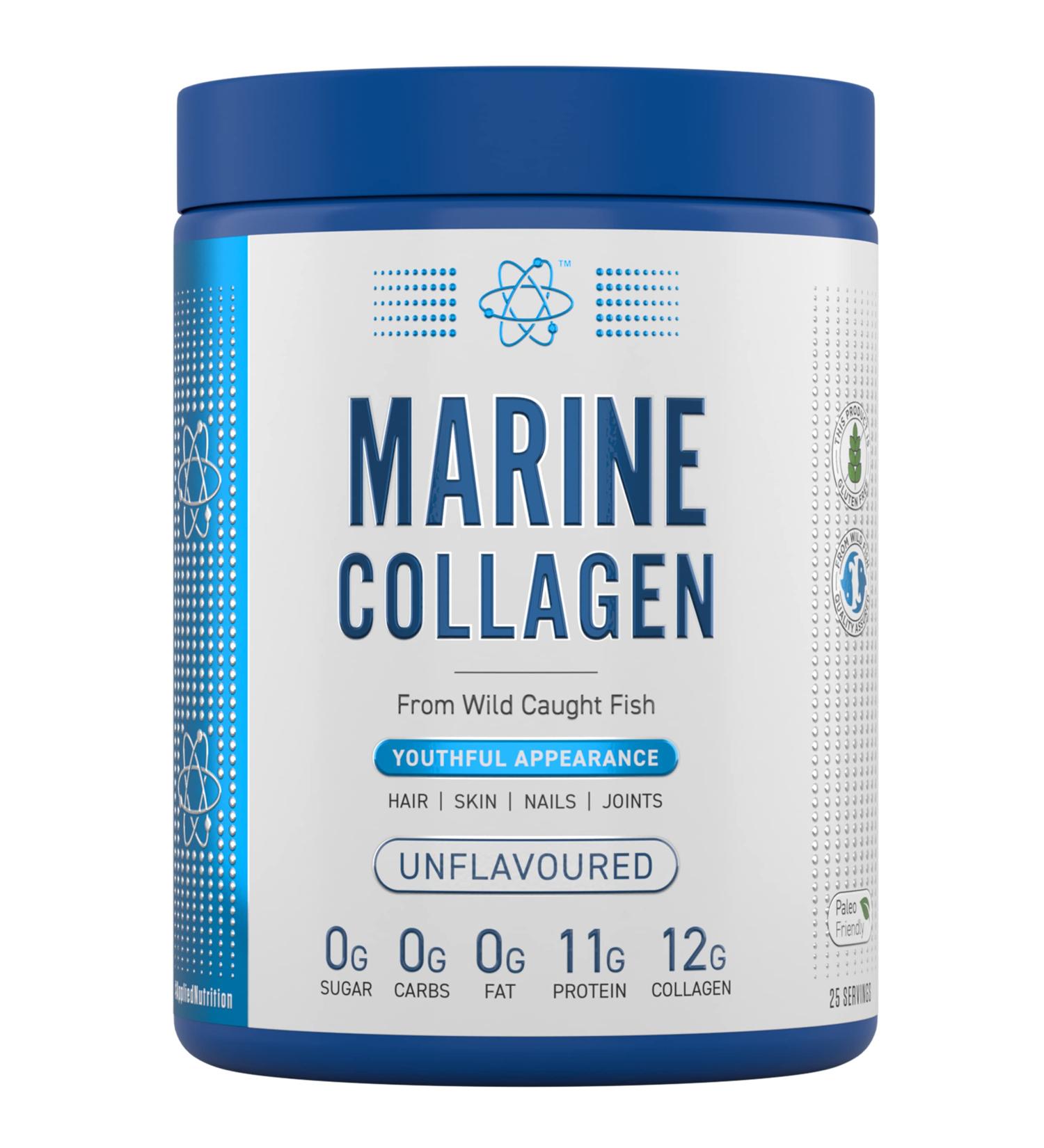 Applied Nutrition Marine Collagen Unflavoured - 300g - Buy Online on GoSupps.com