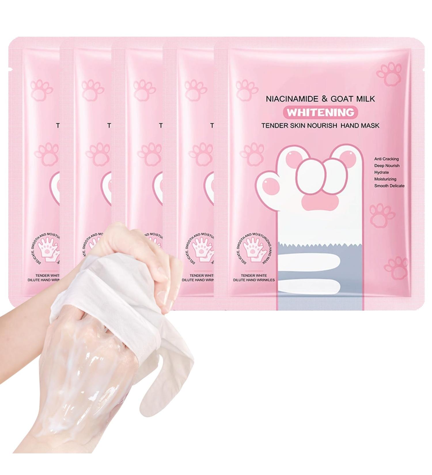 Lot de 5 masques nourrissants pour les mains - Gant hydratant anti- ge - Soin des mains hydratant - Masque exfoliant pour les mains pour femmes et hommes - R paration pour les mains endommag es et - Buy Online on GoSupps.com