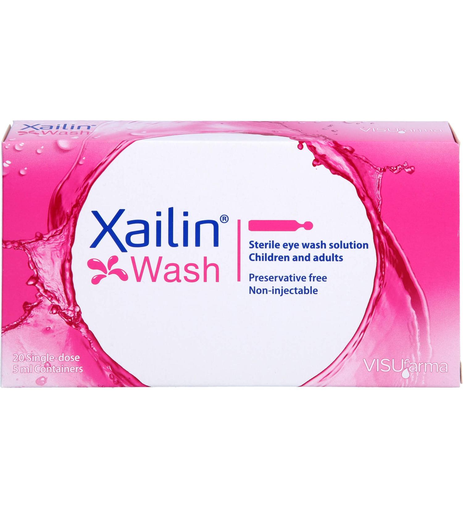 Buy XAILIN Wash Eyewash Solution - 20x5 ml | International Shipping Available - Buy Online on GoSupps.com