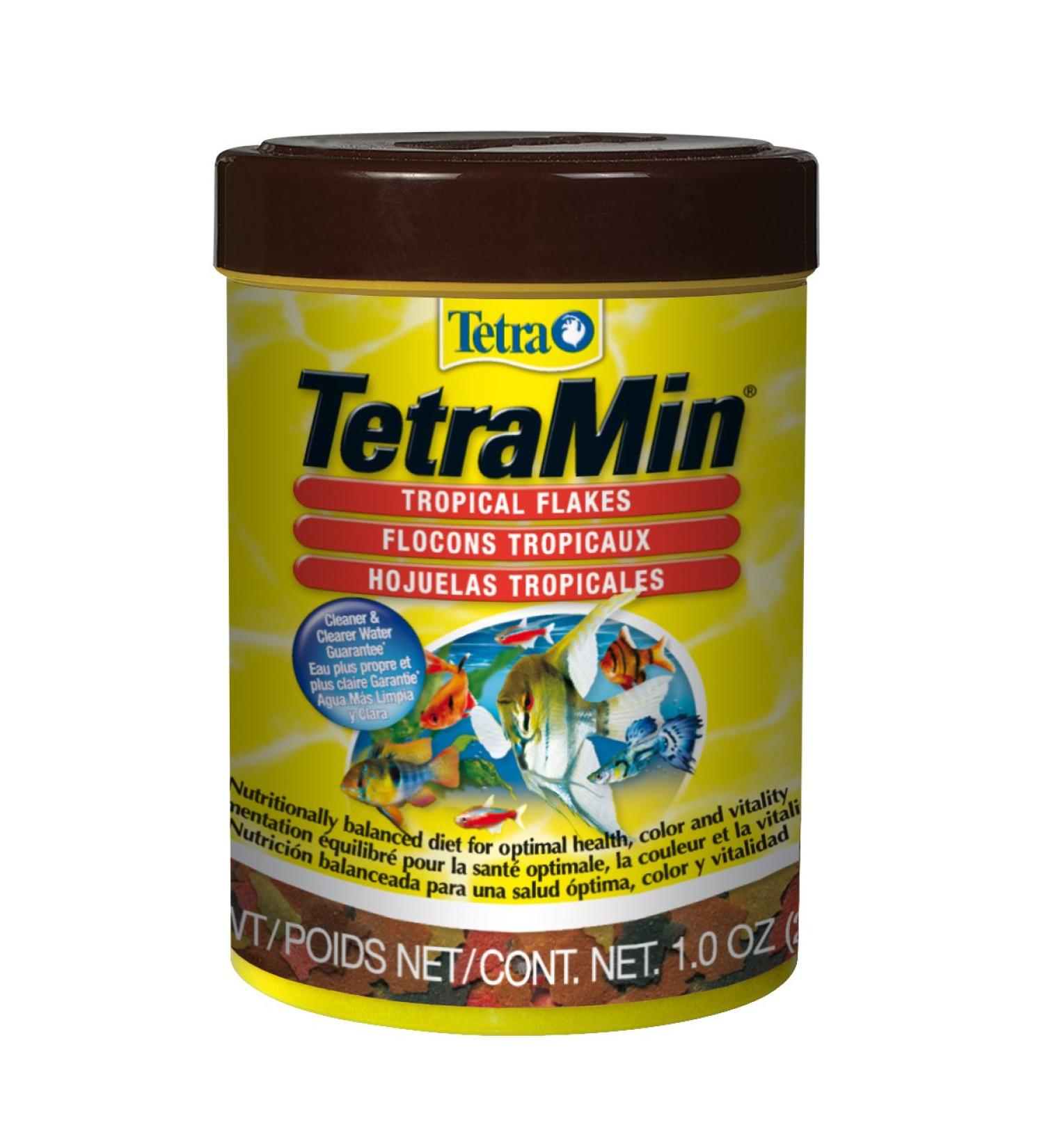 TetraMin Tropical Flakes 1oz 28g (Bilingual) 28 g (Pack of 1) - Buy Online on GoSupps.com