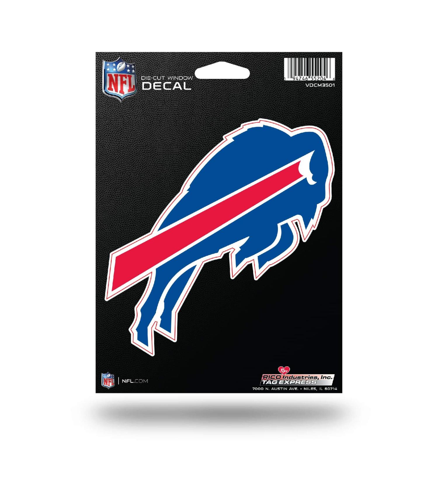 Rico Industries NFL Medium Die Cut Decal Buffalo Bills