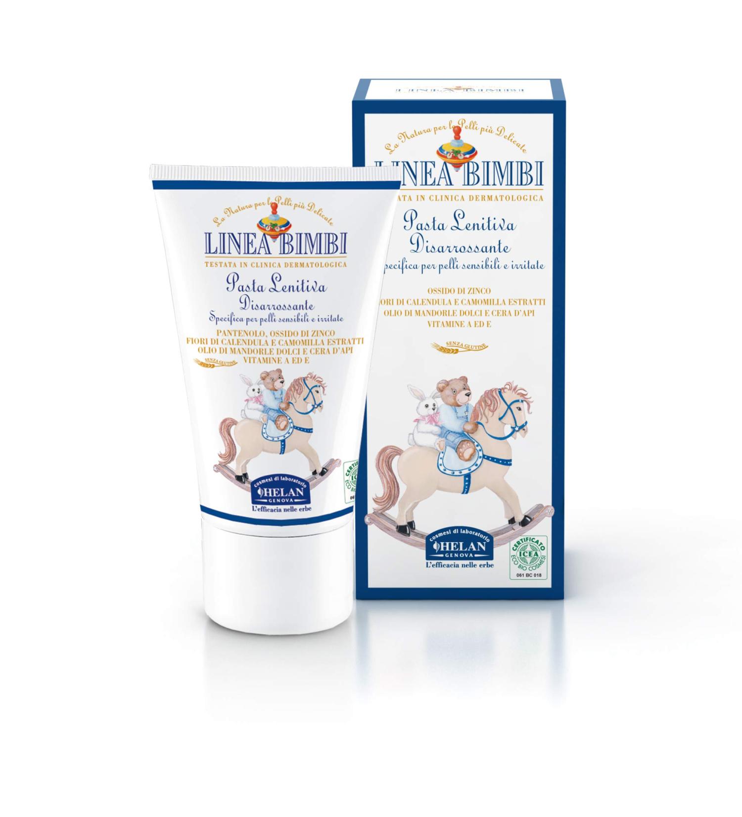 Helan Children Organic Calming Paste - Diaper Change Relief with Panthenol & Zinc Oxide for Sensitive Skin - 50ml - Buy Online on GoSupps.com