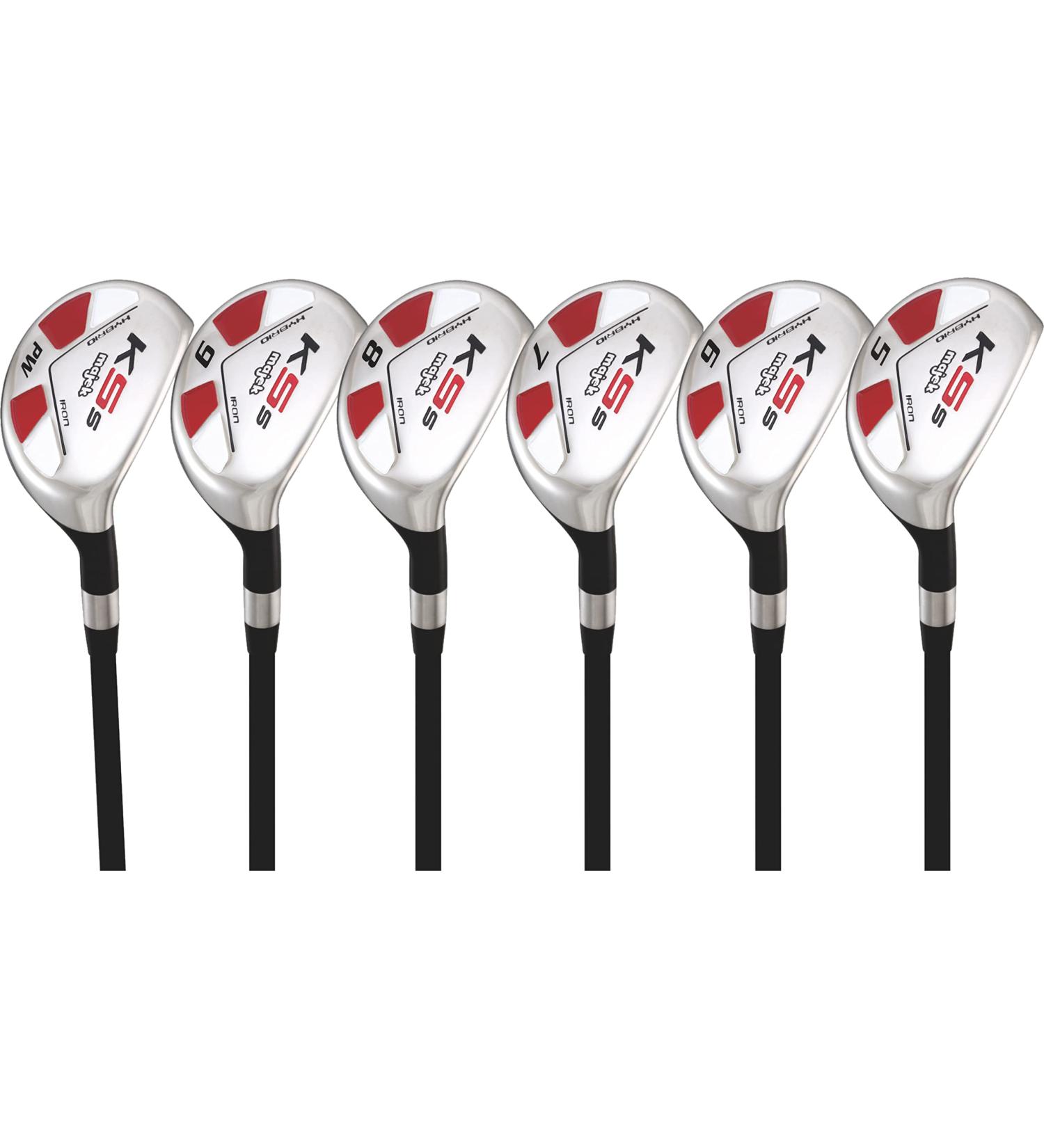 Majek Senior Men's Golf Hybrid Partial Set - #5-PW, Senior Flex, Right Handed Utility Clubs - Buy Online on GoSupps.com