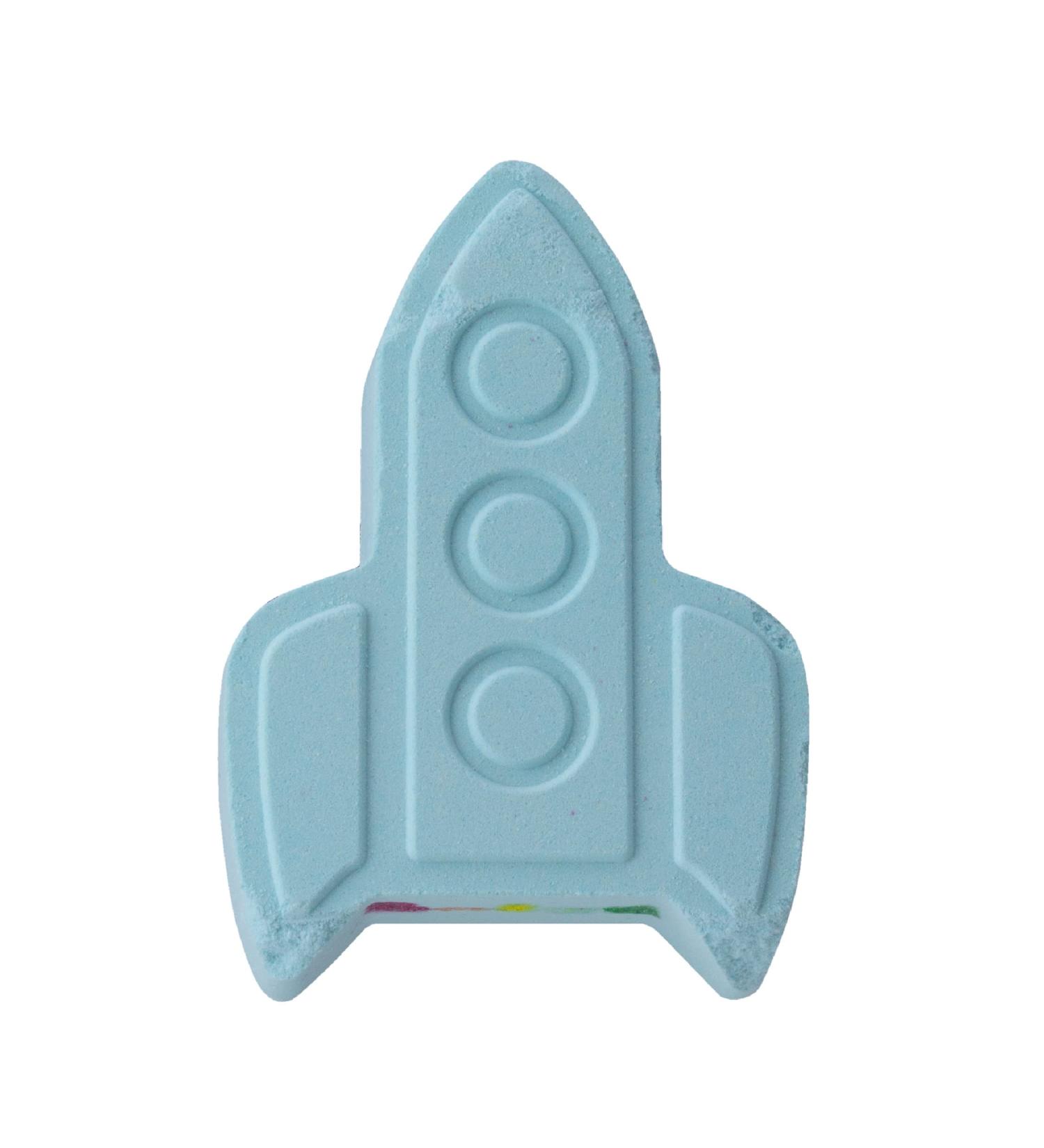 Paladone Emporium Rocket Ship Bath Bomb - Chamomile Essential Oil | Colorful Rainbow Fizz for Relaxing Baths - Buy Online on GoSupps.com