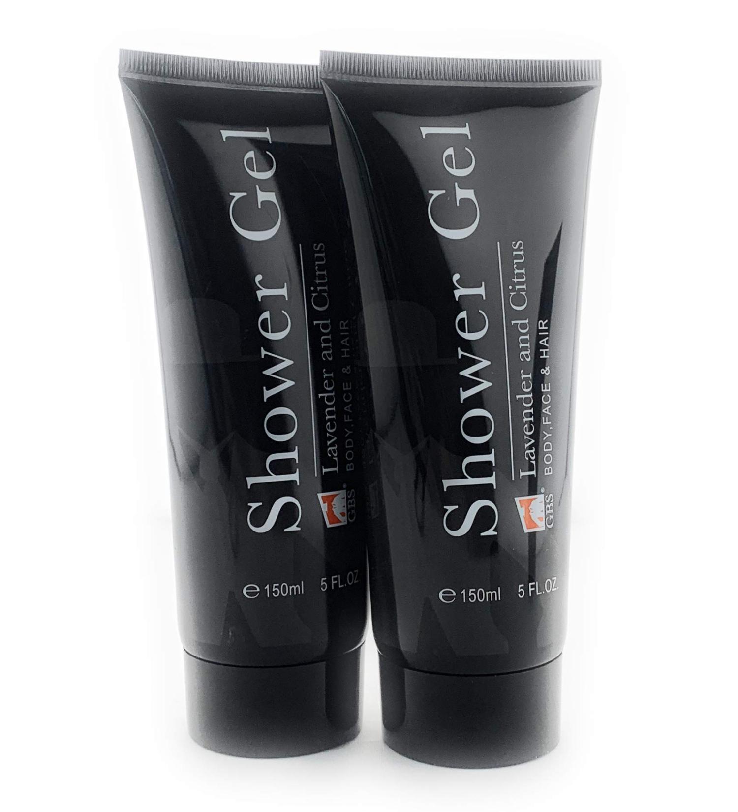 G.B.S Lavender & Citrus Shower Gel & Body Soap Wash for Men and Women for Daily Base Use 3 in 1 For Body Face Hair- For all Skin Types Extra Fresh Maximum Hydration Pack of 2 (150ML Each) - Buy Online on GoSupps.com