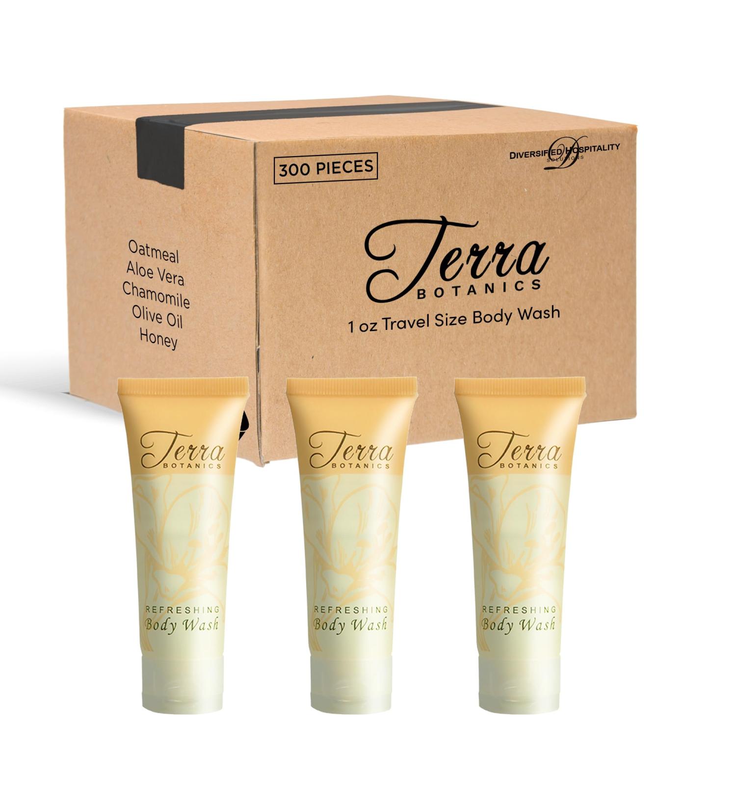 Buy Organic Honey & Aloe Vera Body Wash - 1 Oz Frosted Tube | Case of 300 | International Shipping Available - Buy Online on GoSupps.com