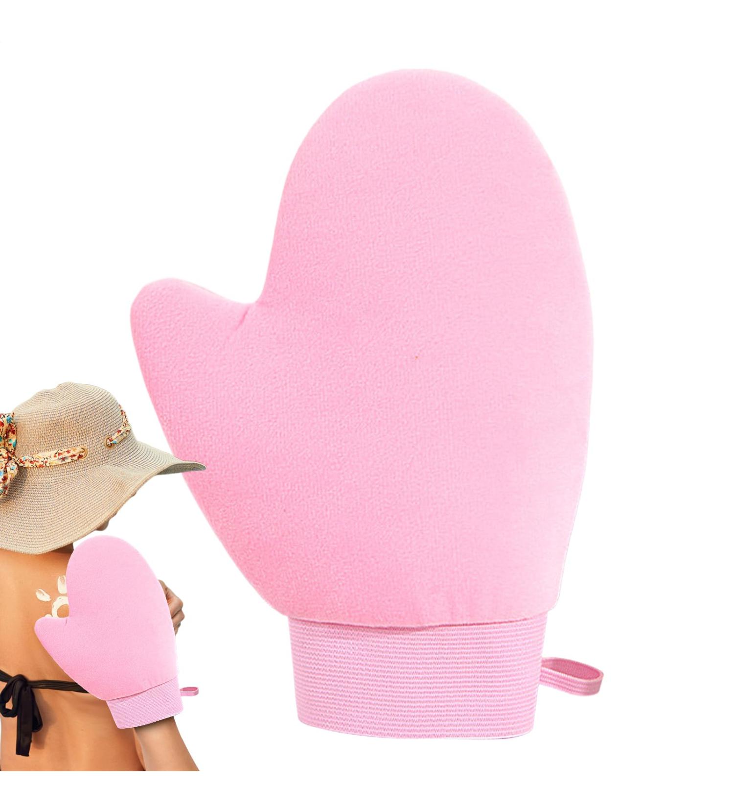 Autobronzant - Moufle Autobronzante Sans | de Bronzage Portable pour Peau Sensible Visage Corps Jambes Hommes Femmes Voyage Maison Rose - Buy Online on GoSupps.com