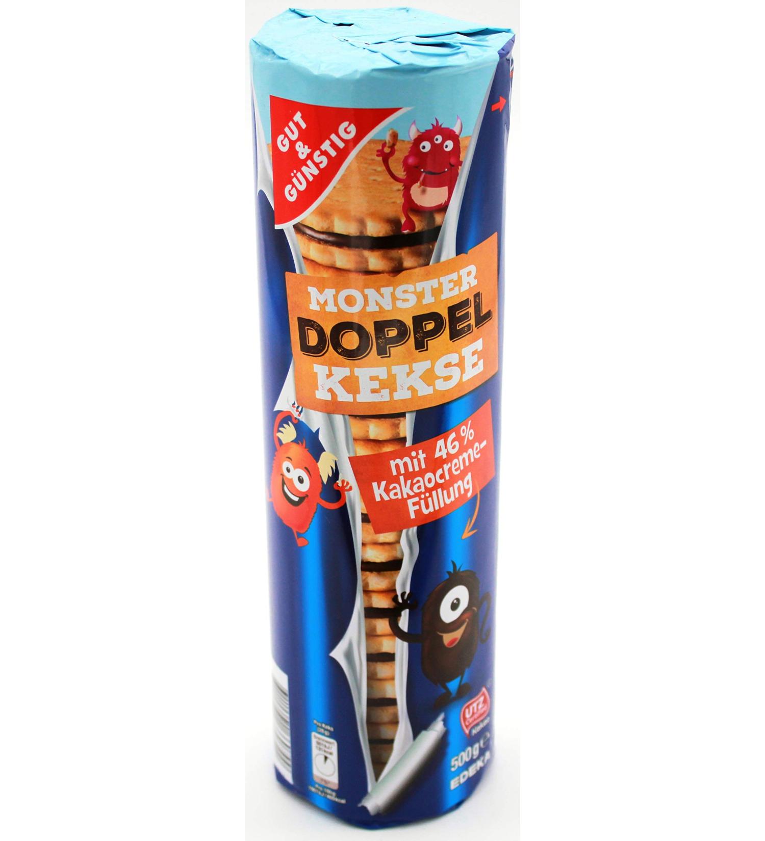 Gut & G nstig Good & Cheap Monster Lot of 20 double biscuits 20 x 500 g