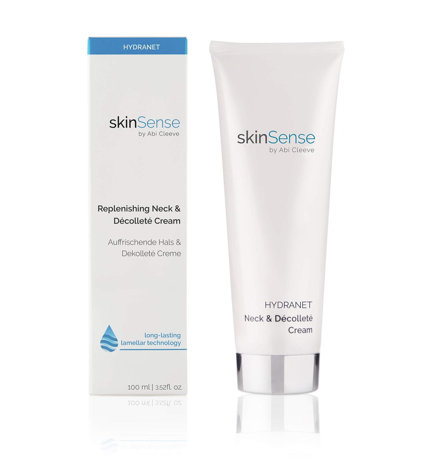 skinSense by Abi Cleeve Skinsense Hydranet Replenishing Neck & D collet Cream 100ml
