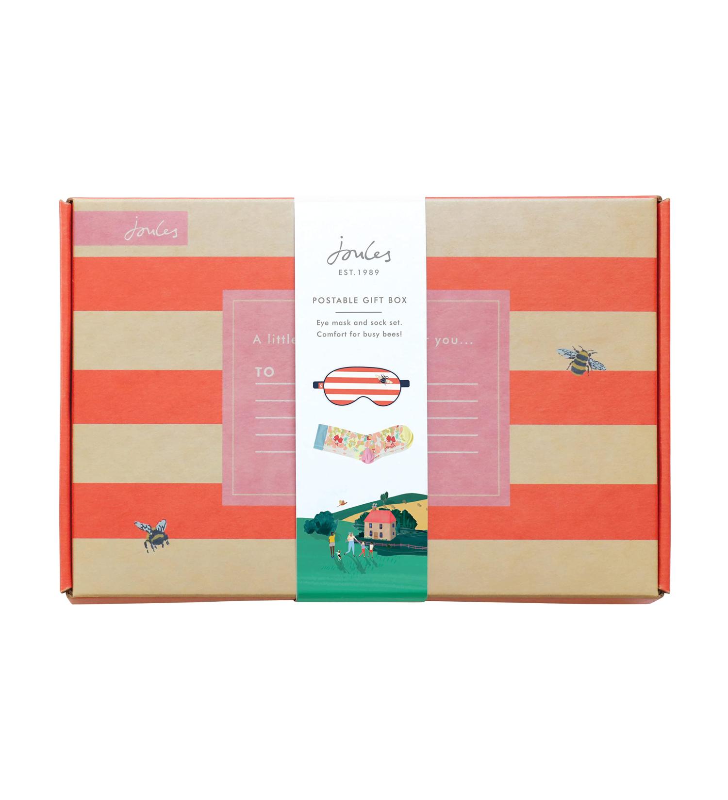 Joules postable gift set with eye mask & socks - Buy Online on GoSupps.com